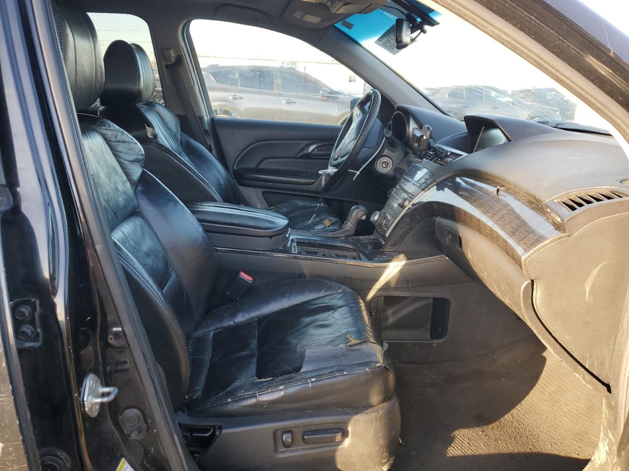 2008 Acura MDX VIN 2HNYD28398H521432 Copart auction photo, front end / side damage thumbnail 7