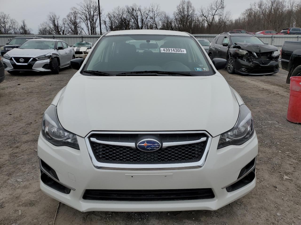 2016 Subaru Impreza VIN JF1GPAA60G8248012 Copart auction photo, side damage thumbnail 5