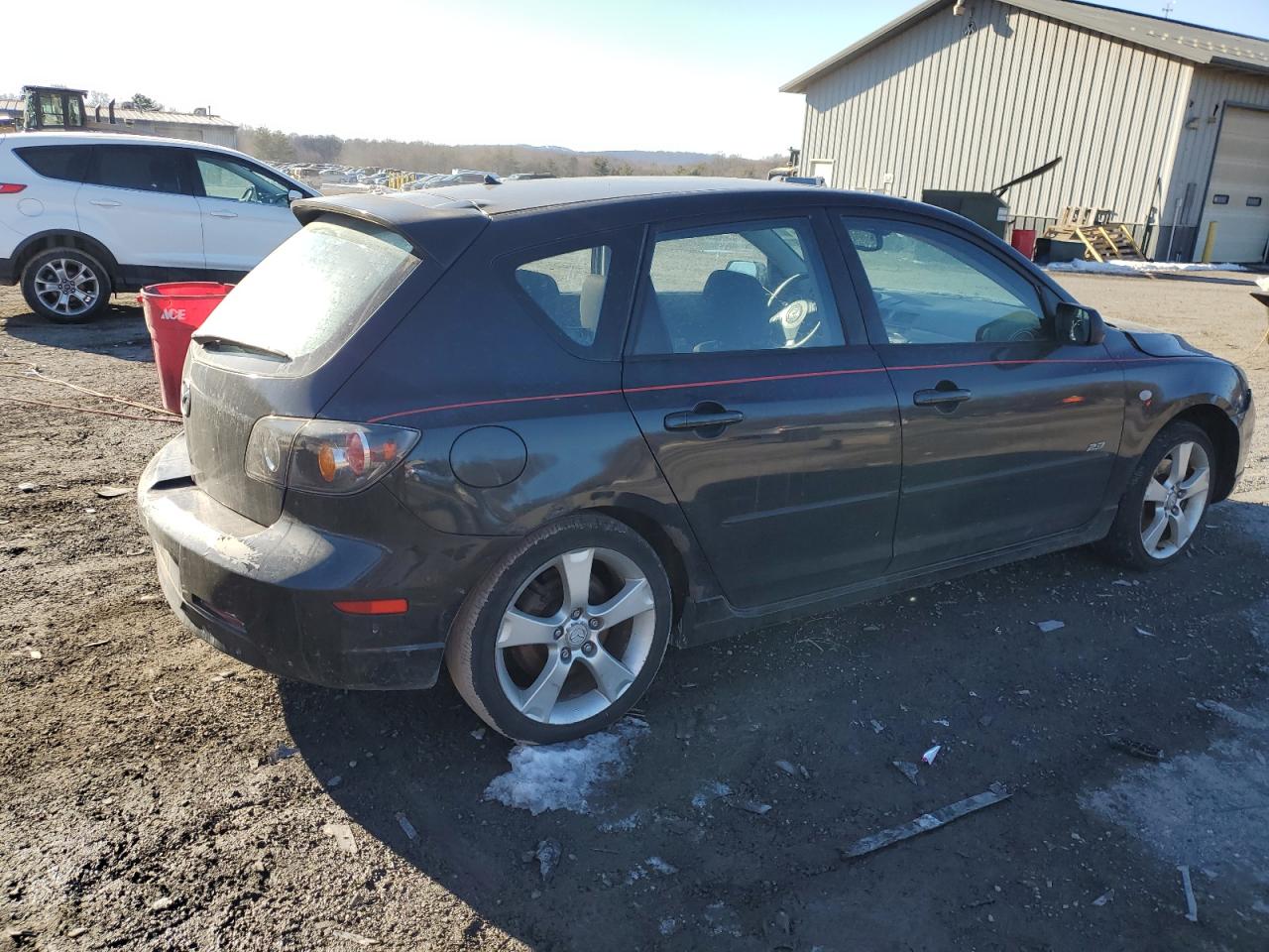 2004 Mazda 3 VIN JM1BK343X41194075 Copart auction photo, front end damage thumbnail 3