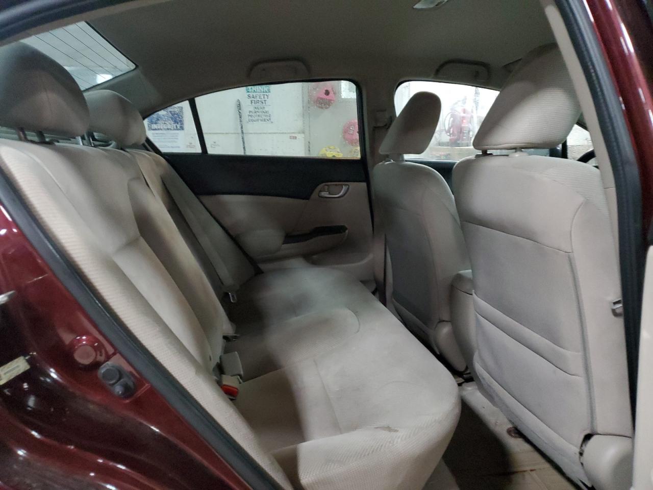 2012 Honda Civic VIN 19XFB2F53CE071224 Copart auction photo, front end damage thumbnail 10