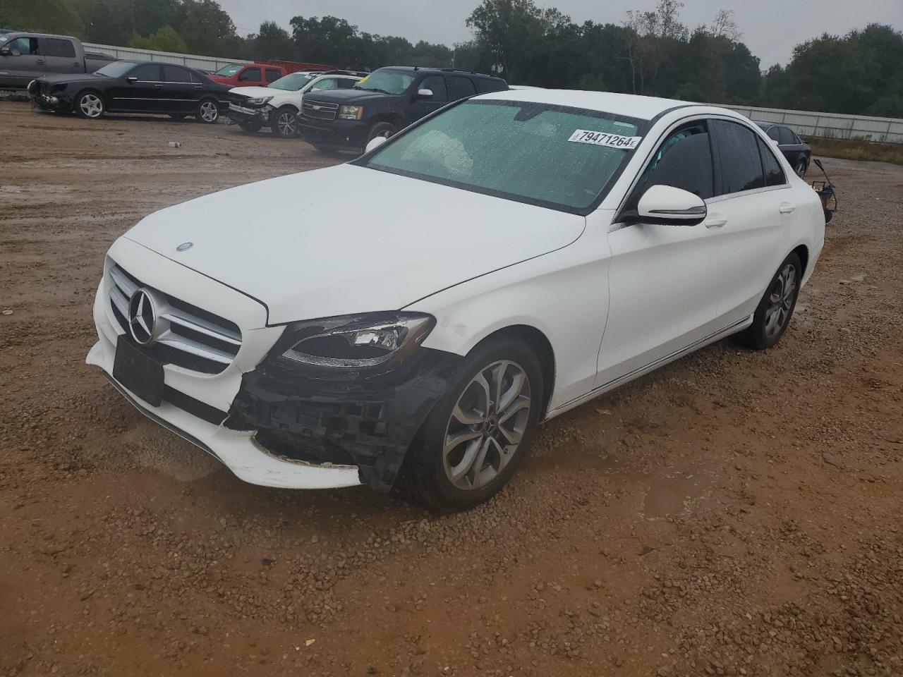 2017 Mercedes-Benz C-klasse VIN 55SWF4JBXHU216501