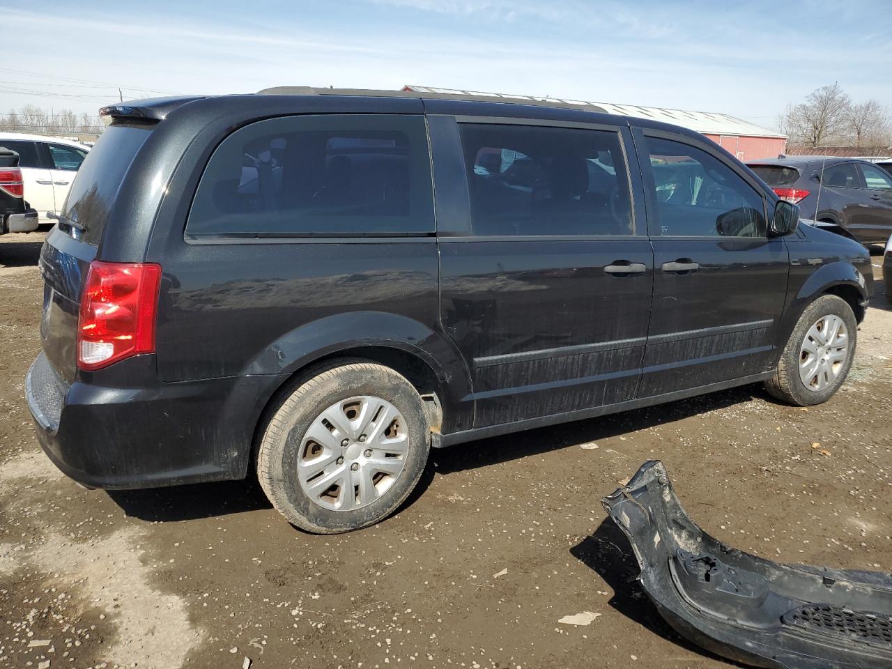 2016 Dodge Caravan VIN 2C4RDGBG8GR108803 Copart auction photo, front end damage thumbnail 3