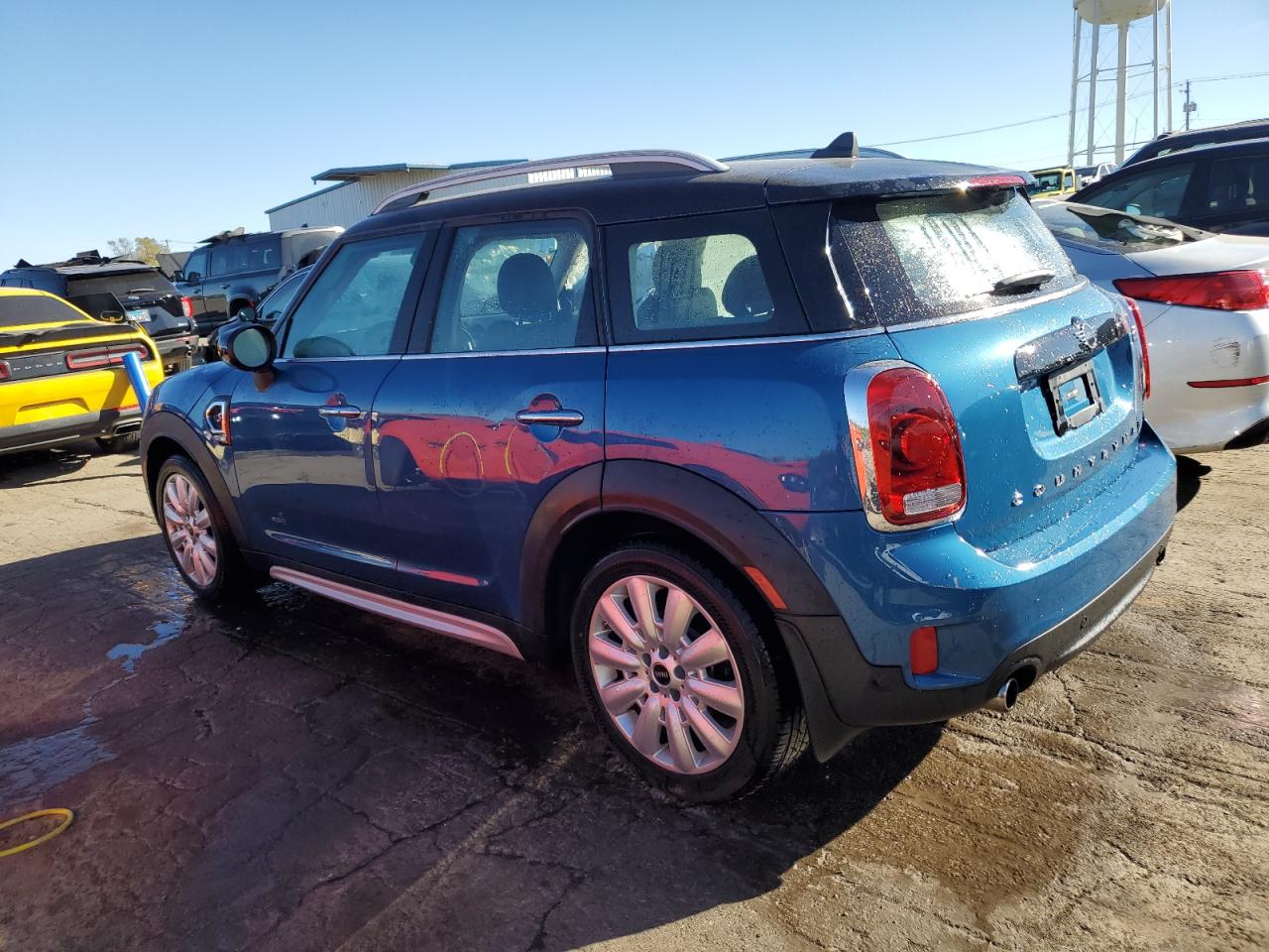 2020 MINI Cooper VIN WMZYX1C0XL3L46253 Copart auction photo, side damage thumbnail 2