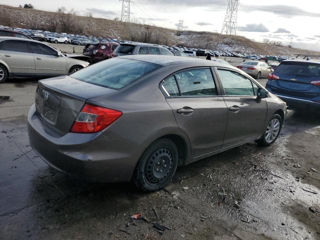 2012 Honda Civic VIN 2HGFB2F82CH589387 Copart auction photo, vandalism / front end damage thumbnail 3