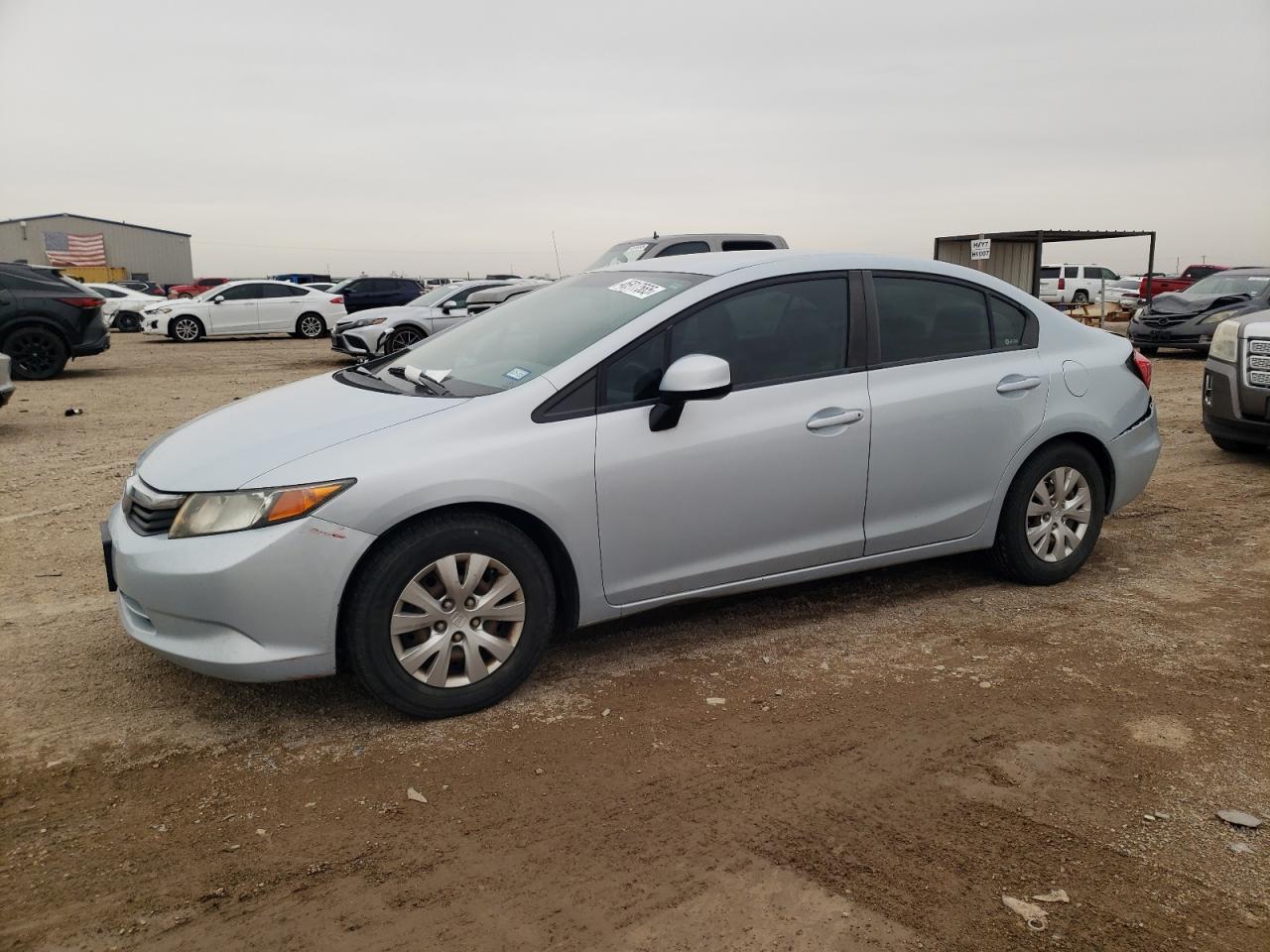 2012 Honda Civic VIN 2HGFB2F5XCH504348