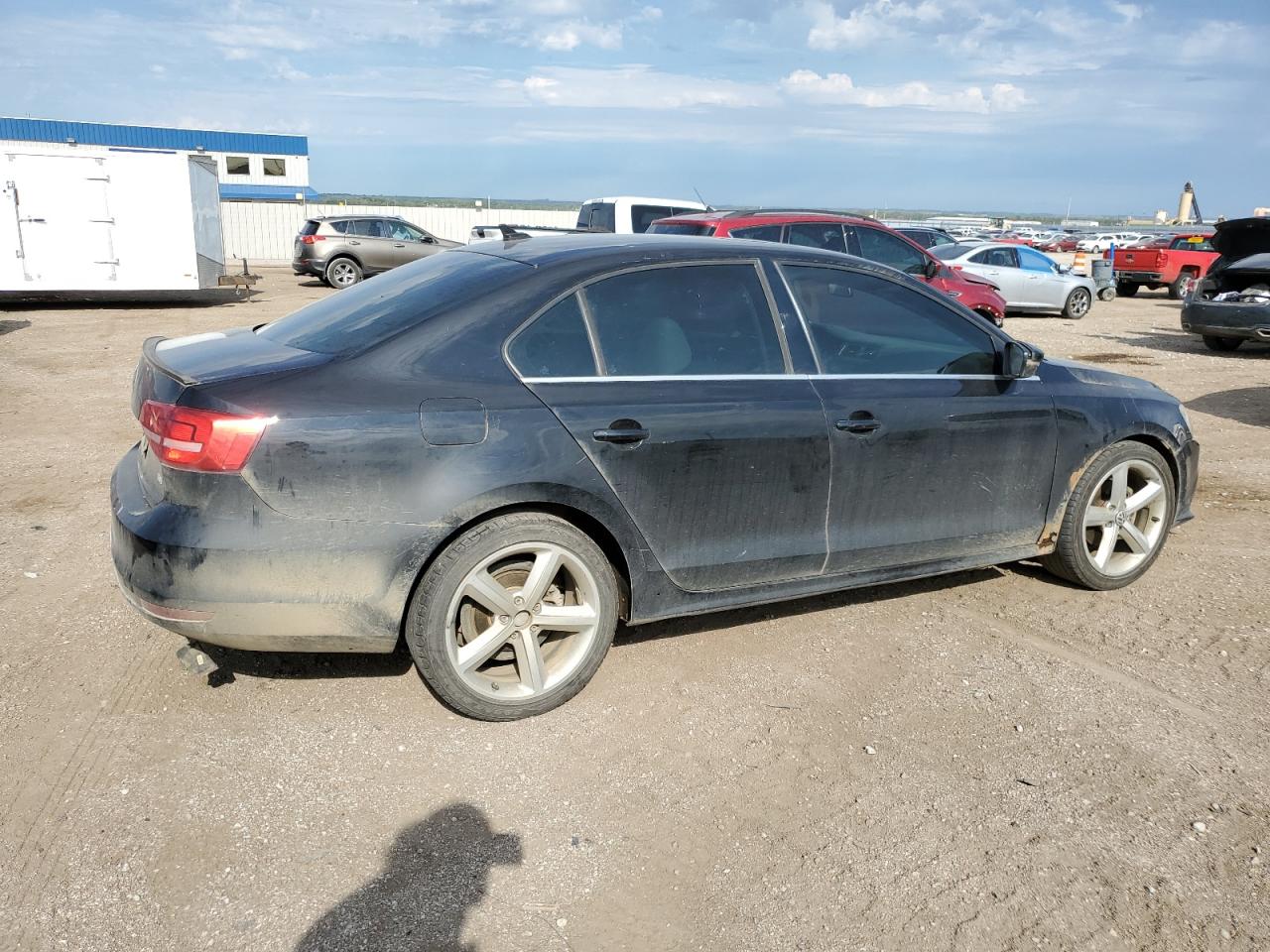 2015 Volkswagen Jetta VIN 3VWLA7AJ2FM325732 Copart auction photo, front end damage thumbnail 3