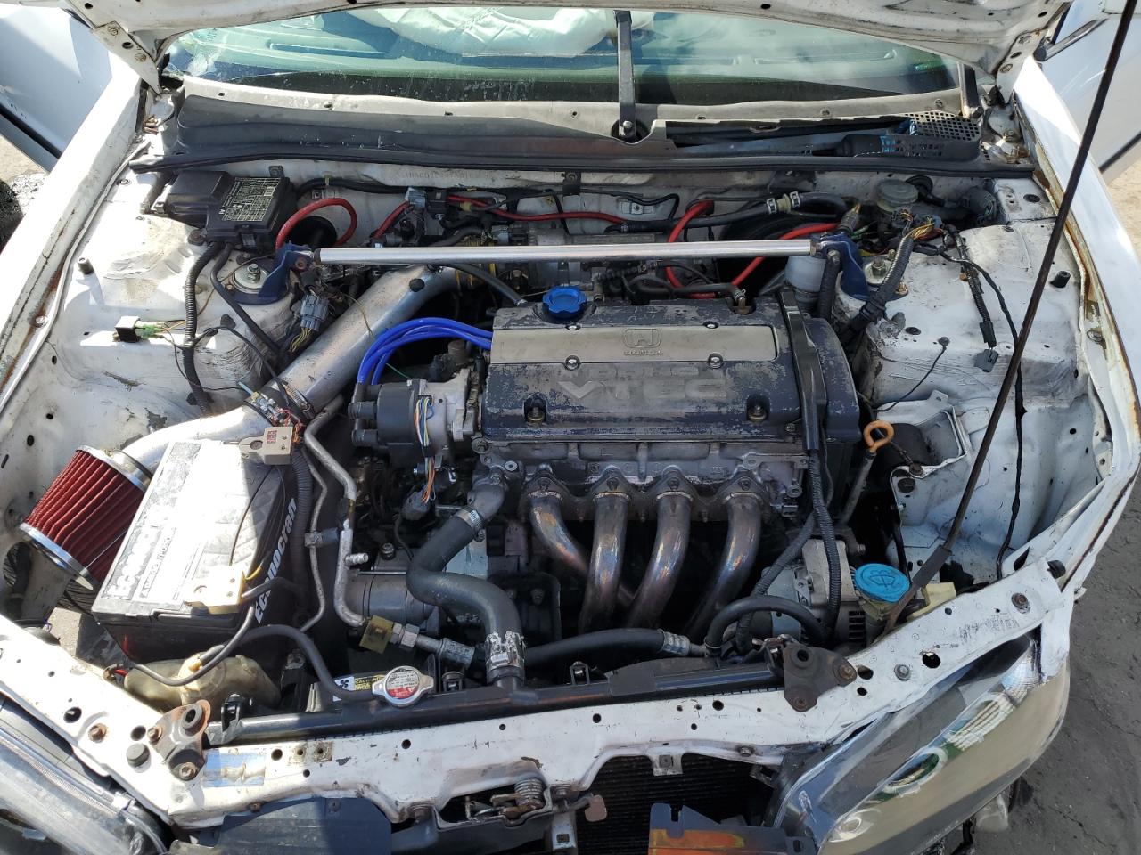 1996 Honda Accord VIN 1HGCD7234TA016669 Copart auction photo, front end / side damage thumbnail 13