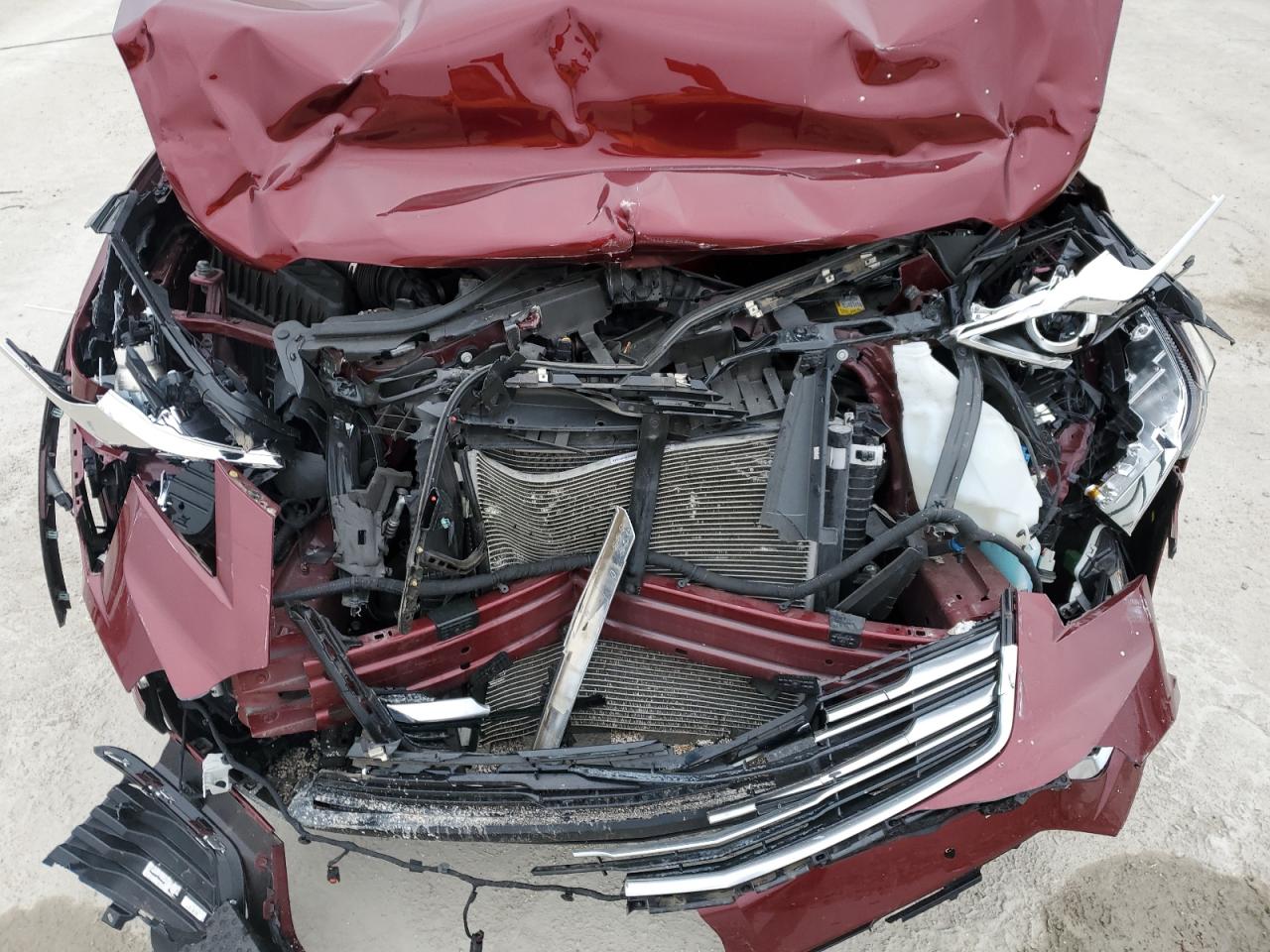 2017 Cadillac XT5 VIN 1GYKNBRS1HZ280667 Copart auction photo, front end damage thumbnail 12