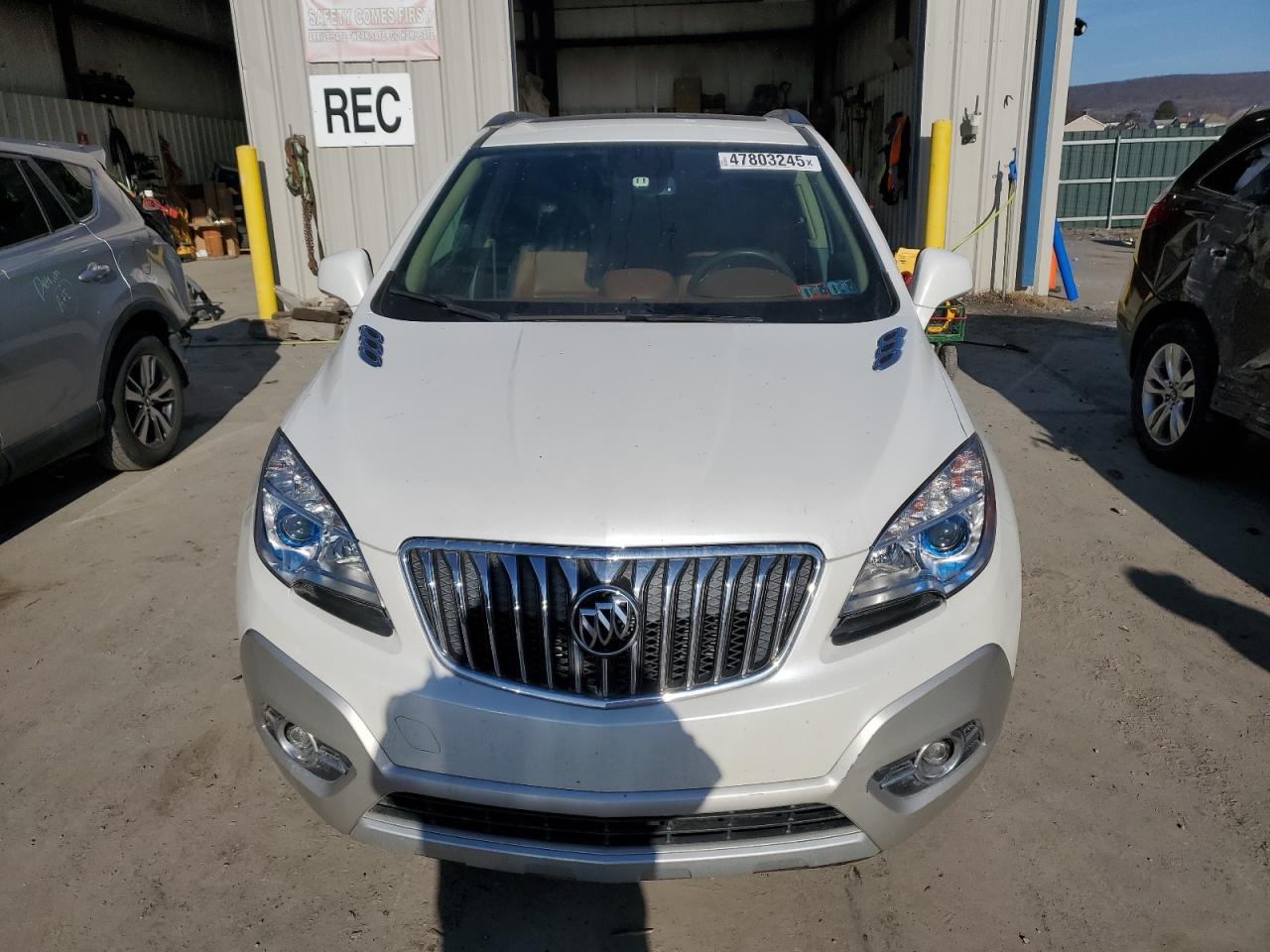 2013 Buick Encore VIN KL4CJGSB3DB123698 Copart auction photo, rear end damage thumbnail 5
