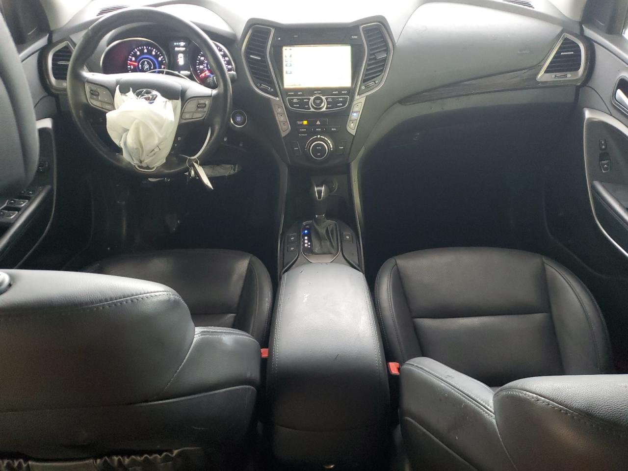 2015 Hyundai Santa Fe VIN KM8SRDHF6FU115049 Copart auction photo, front end / side damage thumbnail 8