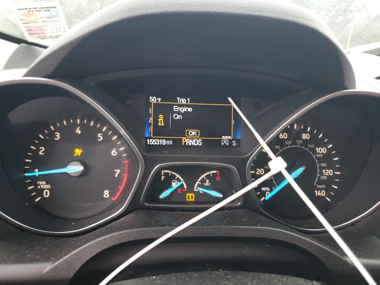 2017 Ford Escape VIN 1FMCU0G99HUA83630 Copart auction photo, front end damage thumbnail 9