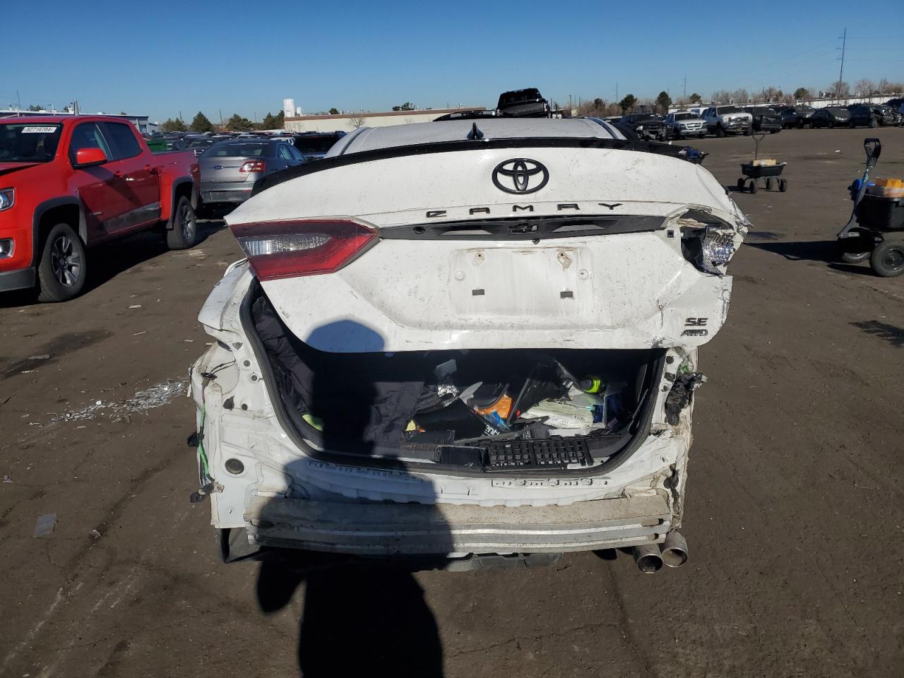 2023 Toyota Camry VIN 4T1G11BK2PU080688 Copart auction photo, all over damage thumbnail 6