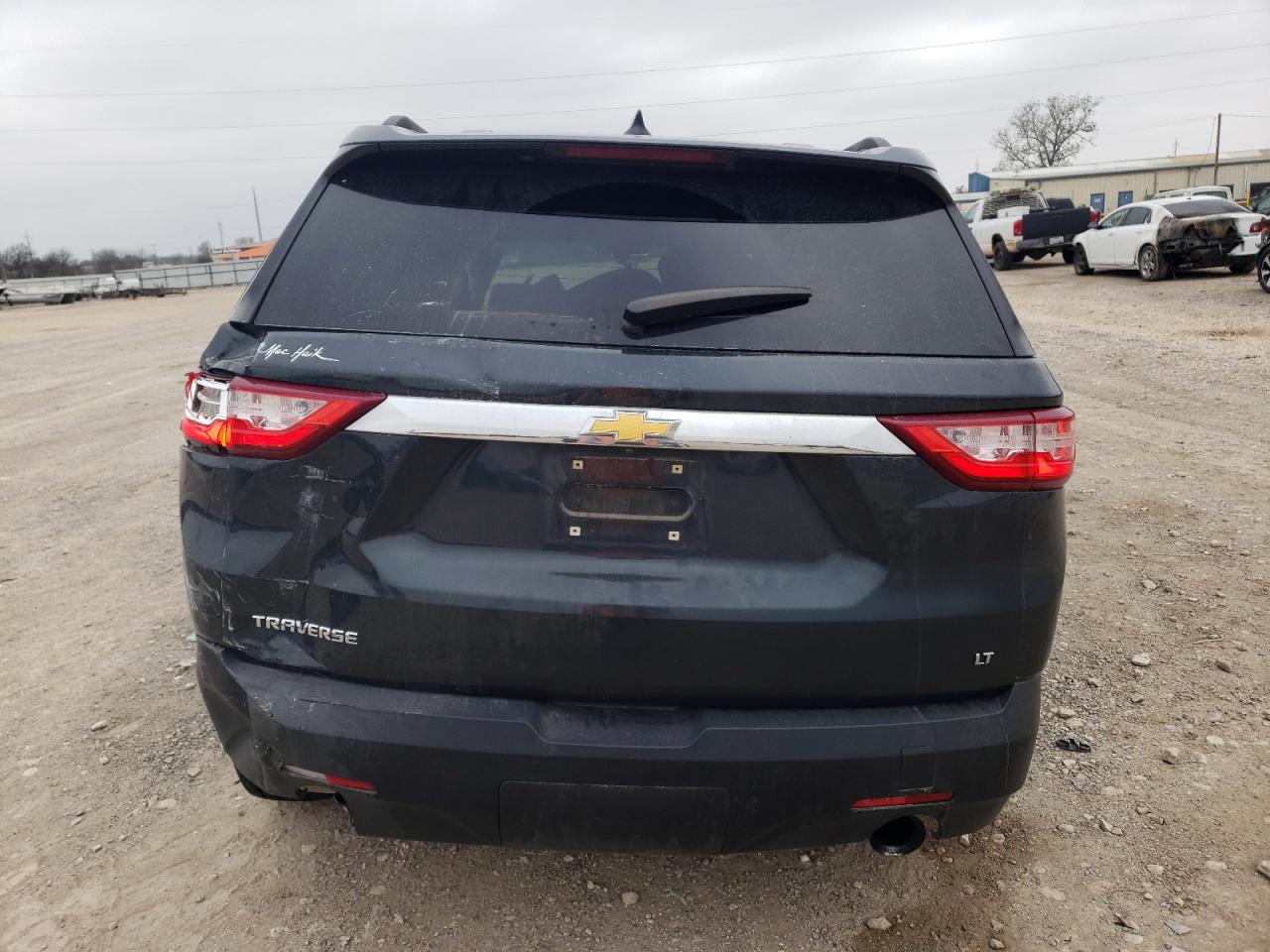 2019 Chevrolet Traverse VIN 1GNERGKWXKJ287065 Copart auction photo, all over / undercarriage damage thumbnail 6