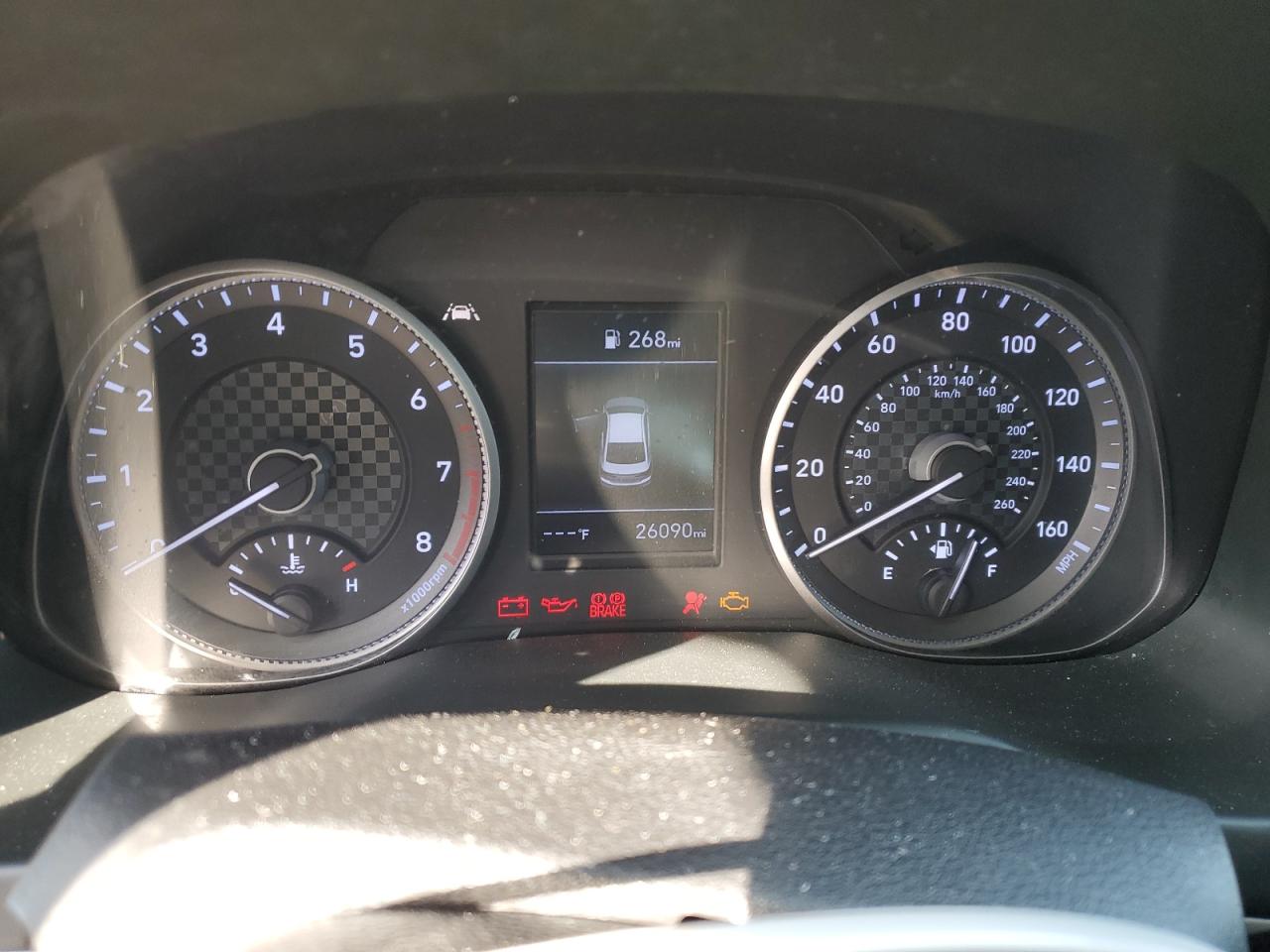 2020 Hyundai Elantra VIN 5NPD74LF5LH609919 Copart auction photo, front end damage thumbnail 9