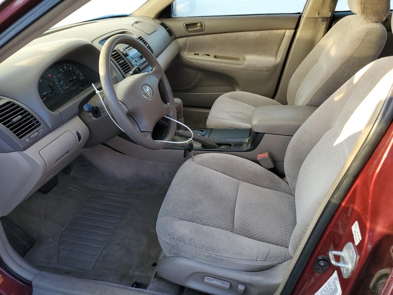 2003 Toyota Camry VIN 4T1BE30K13U141794 Copart auction photo, rear end / front end damage thumbnail 7