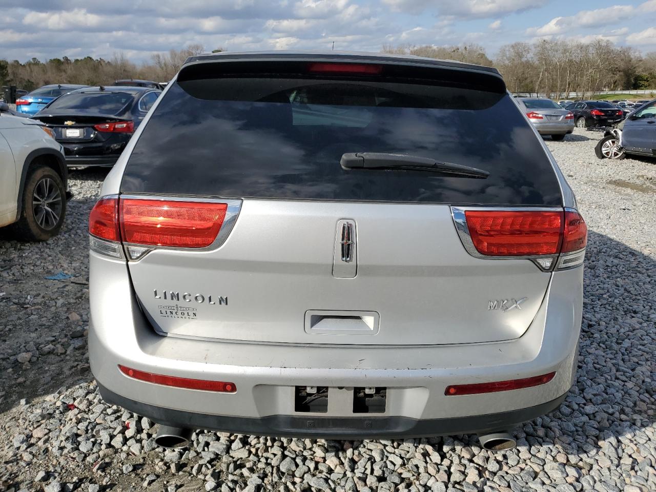 2015 Lincoln MKX VIN 2LMDJ6JK8FBL28436 Copart auction photo, side damage thumbnail 6