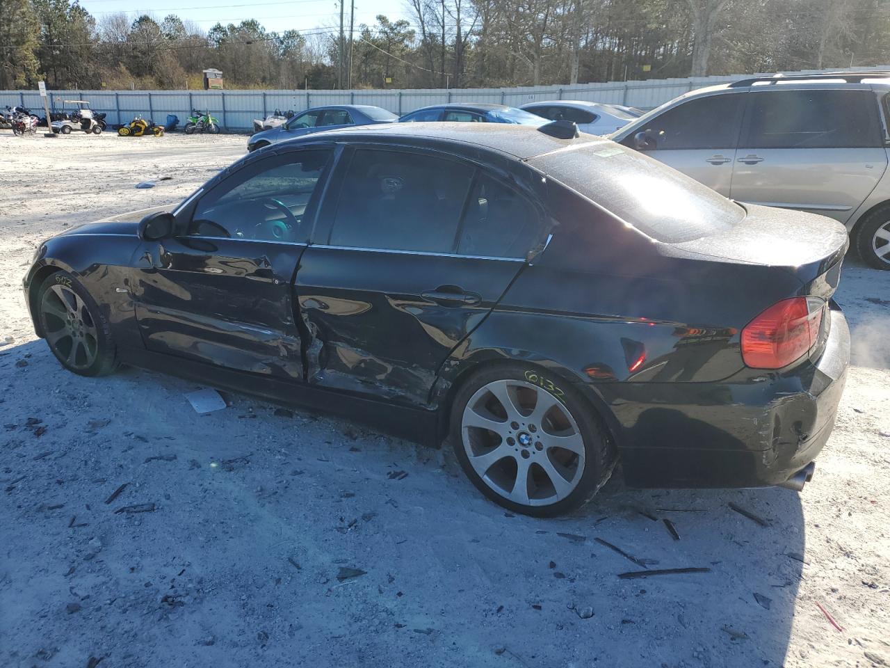 2006 BMW 3er VIN WBAVB33596KR79830 Copart auction photo, all over damage thumbnail 2