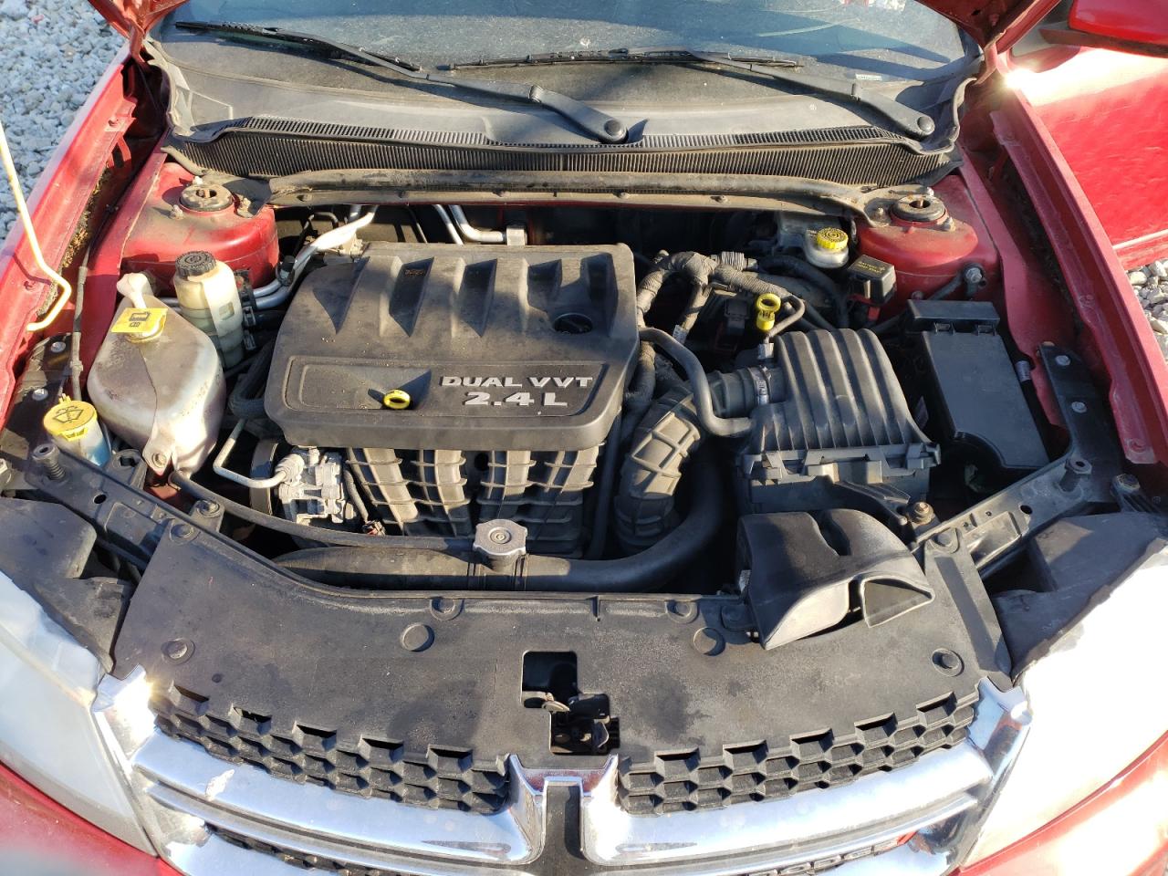 2012 Dodge Avenger VIN 1C3CDZCB4CN209210 Copart auction photo, rear end / minor dent/scratches damage thumbnail 12