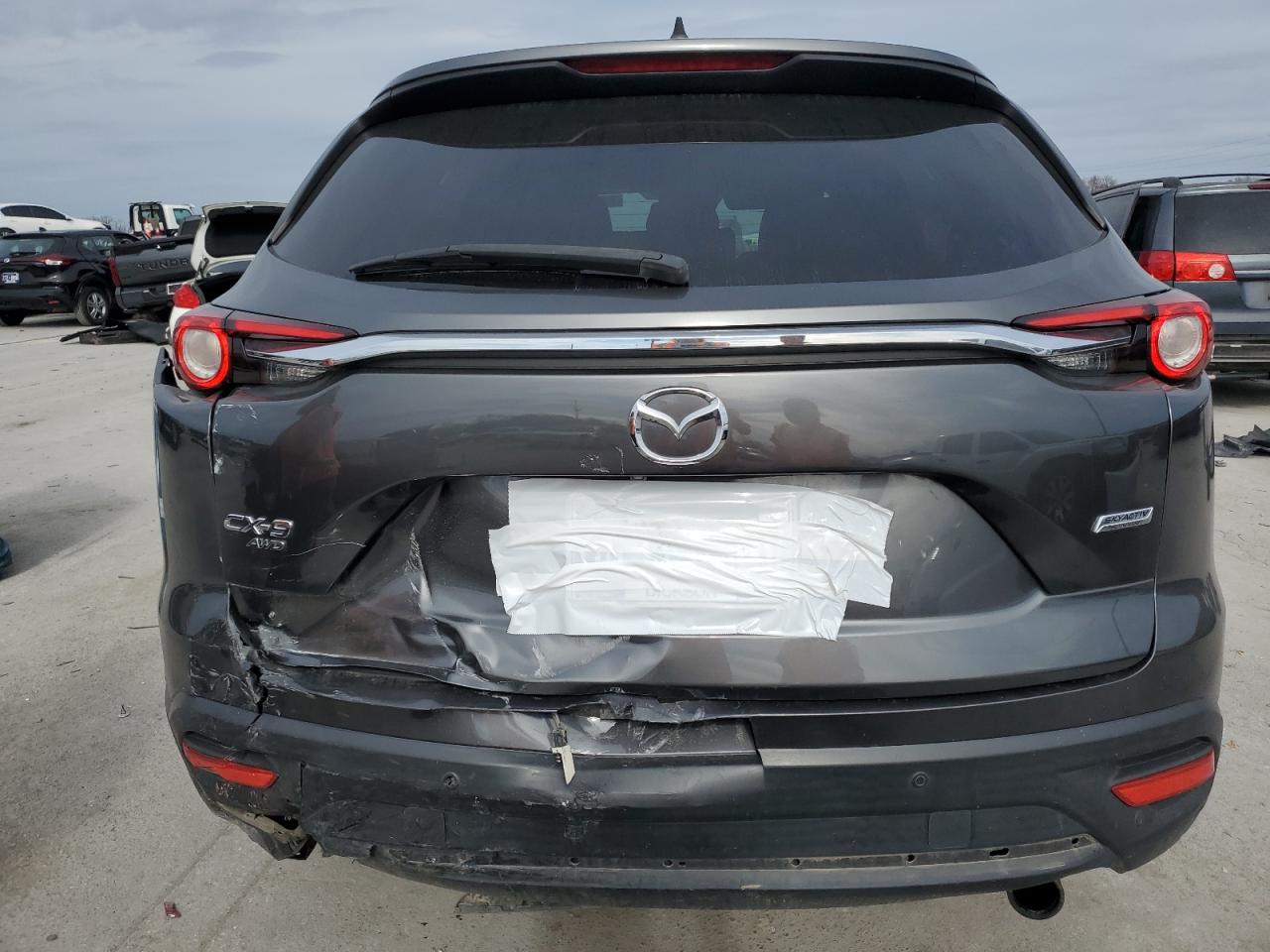 2016 Mazda CX-9 VIN JM3TCBEY4G0103664 Copart auction photo, rear end damage thumbnail 6