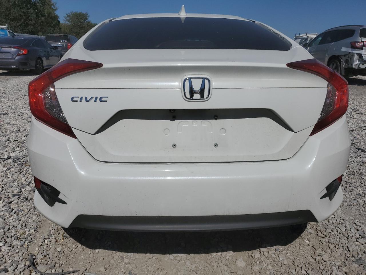 2017 Honda Civic VIN 19XFC2F71HE028233 Copart auction photo, front end / side damage thumbnail 6