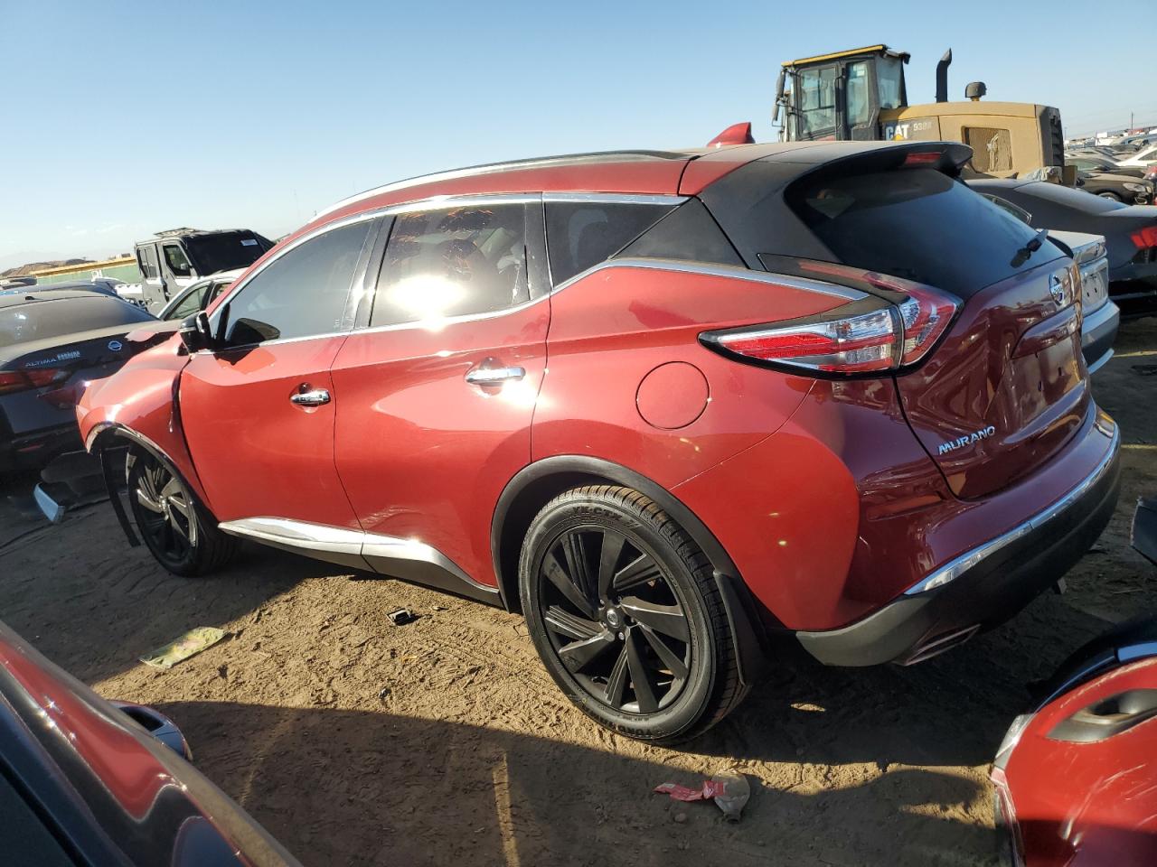 2017 Nissan Murano VIN 5N1AZ2MH9HN145070 Copart auction photo, front end damage thumbnail 2