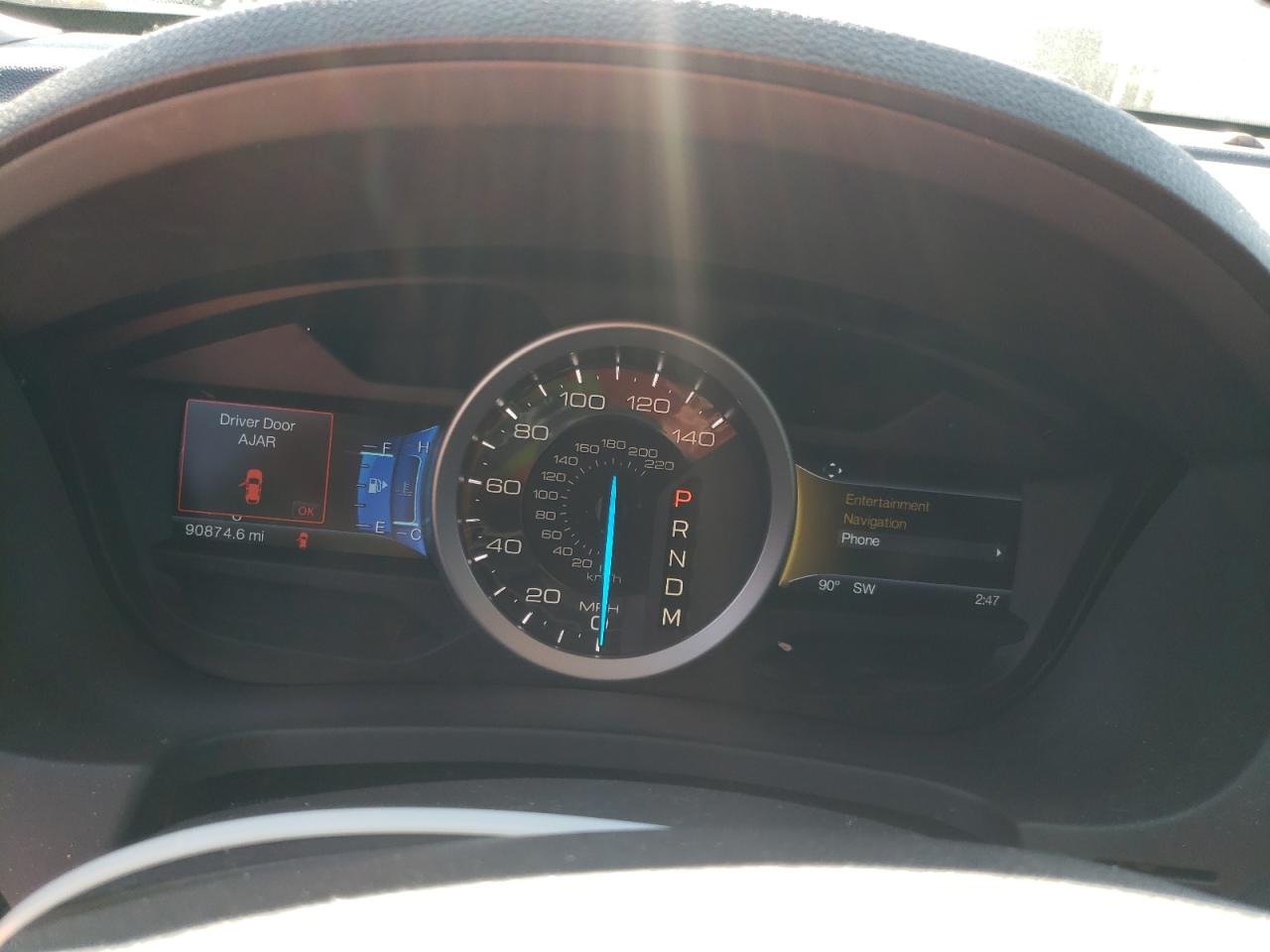 2014 Ford Explorer VIN 1FM5K8F89EGC63013 Copart auction photo, front end / rear end damage thumbnail 9