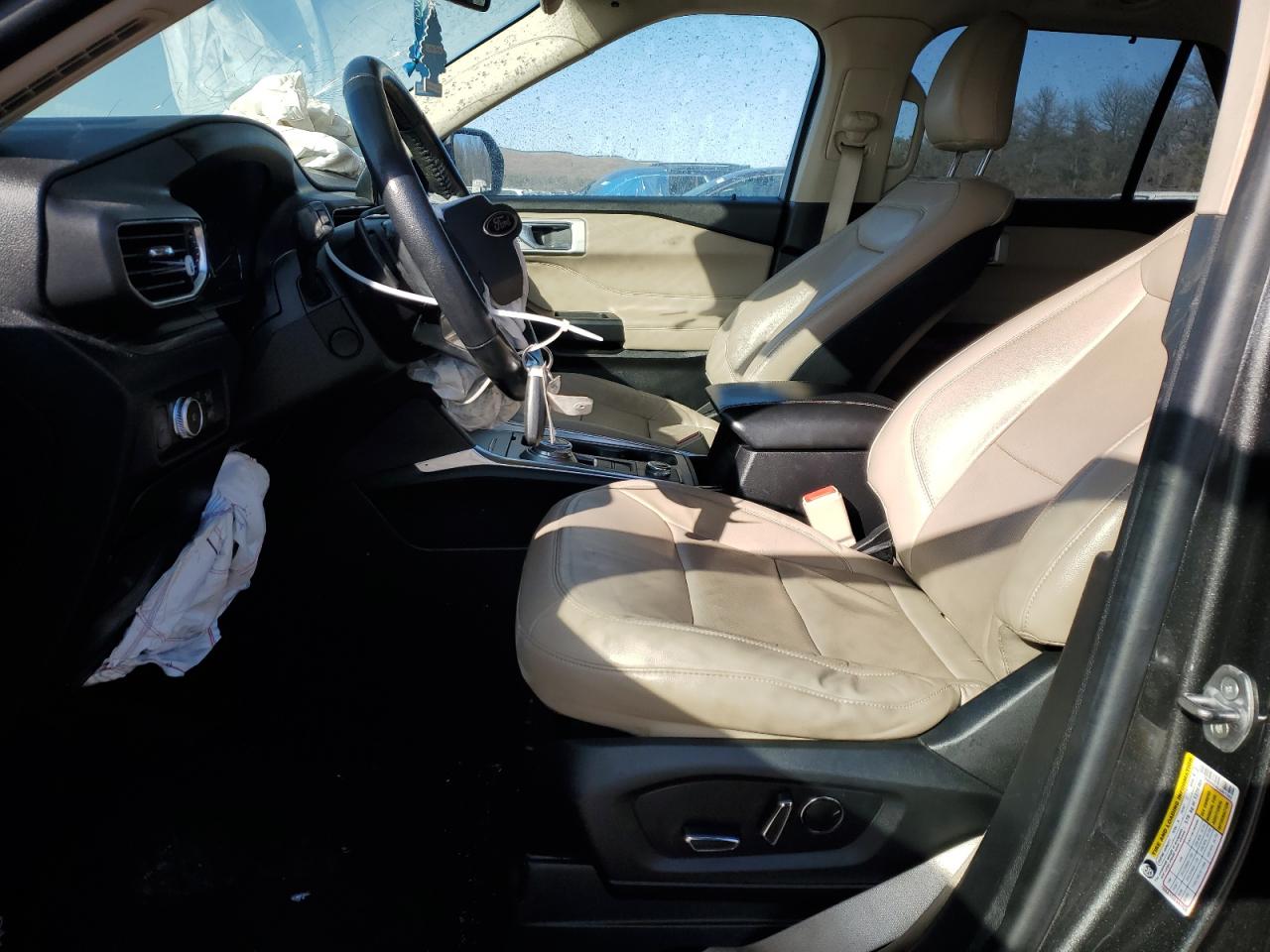 2020 Ford Explorer VIN 1FMSK8FH5LGA21593 Copart auction photo, front end / minor dent/scratches damage thumbnail 7