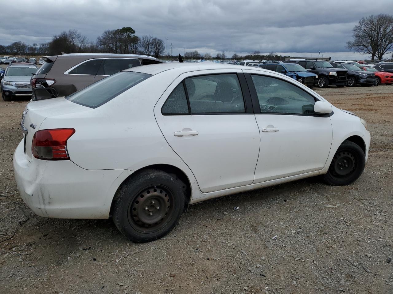 2012 Toyota Yaris VIN JTDBT4K37C1415720 Copart auction photo, front end damage thumbnail 3