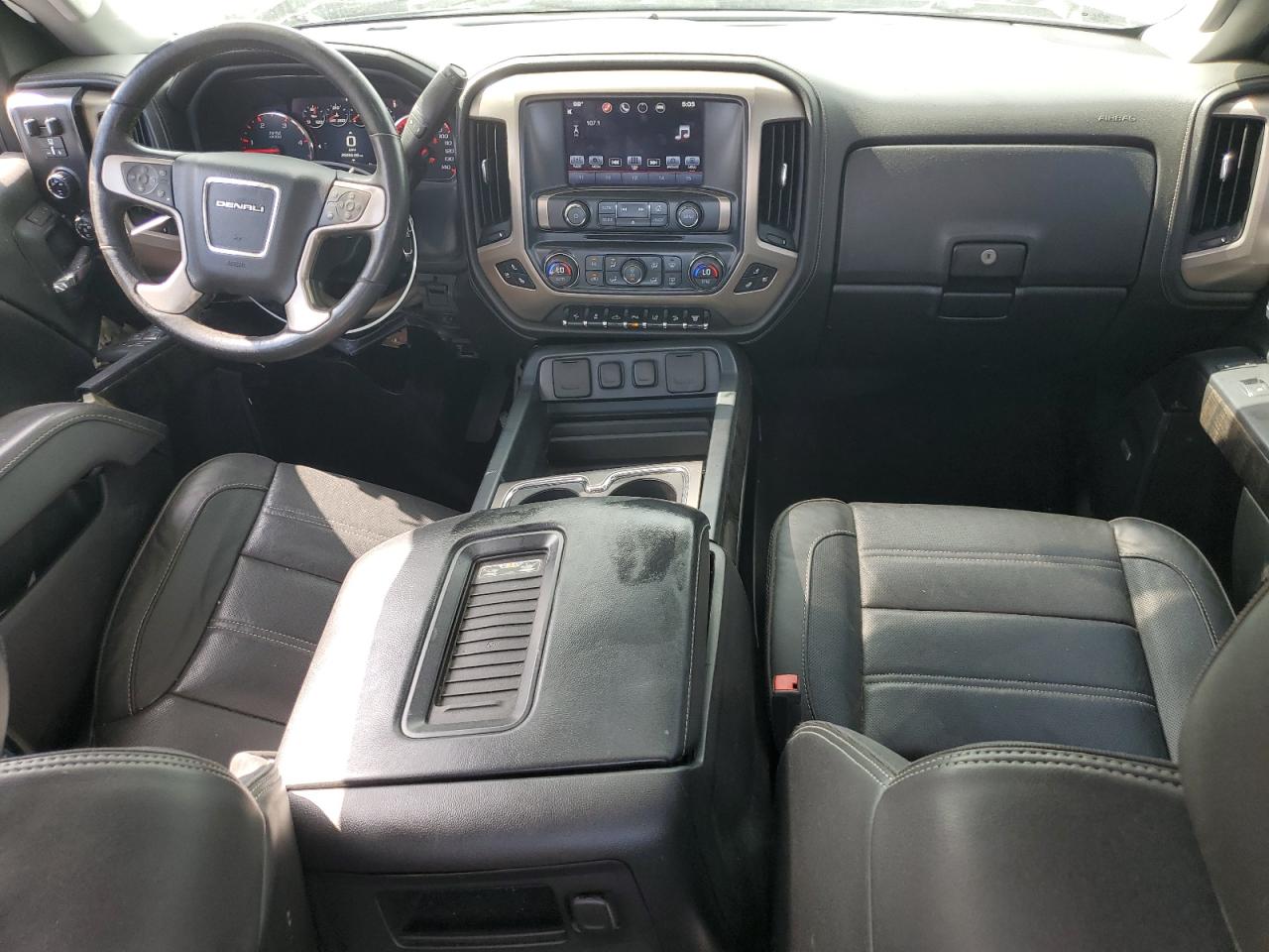 2016 GMC Sierra VIN 1GT12UE86GF104665 Copart auction photo, all over damage thumbnail 8