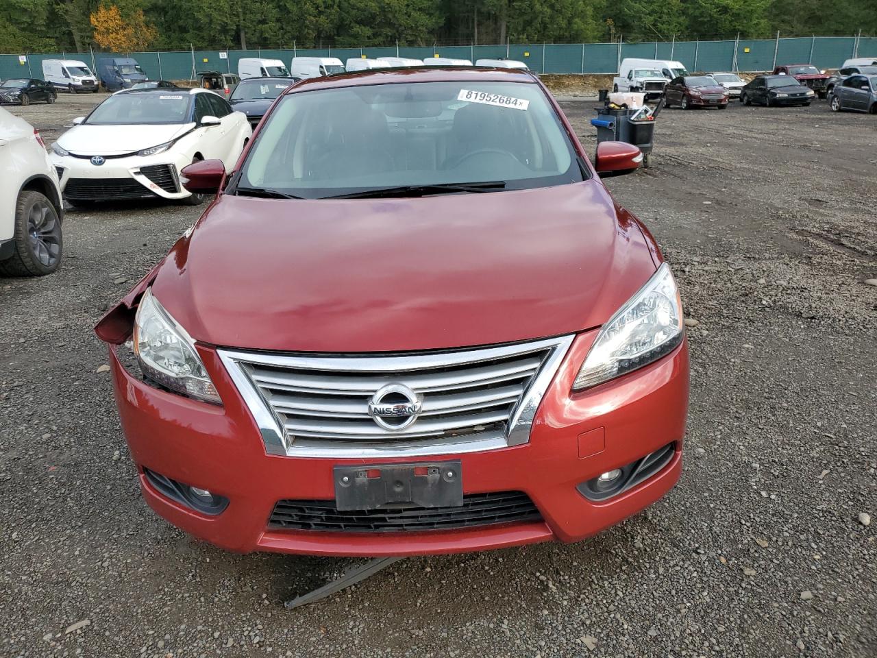 2015 Nissan Sentra VIN 3N1AB7AP0FY310170 Copart auction photo, side damage thumbnail 5