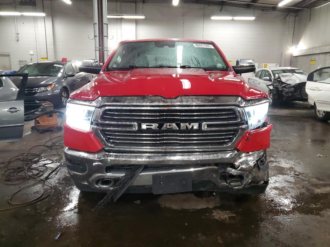 2019 RAM 1500 VIN 1C6SRFDT1KN609441 Copart auction photo, front end / side damage thumbnail 5