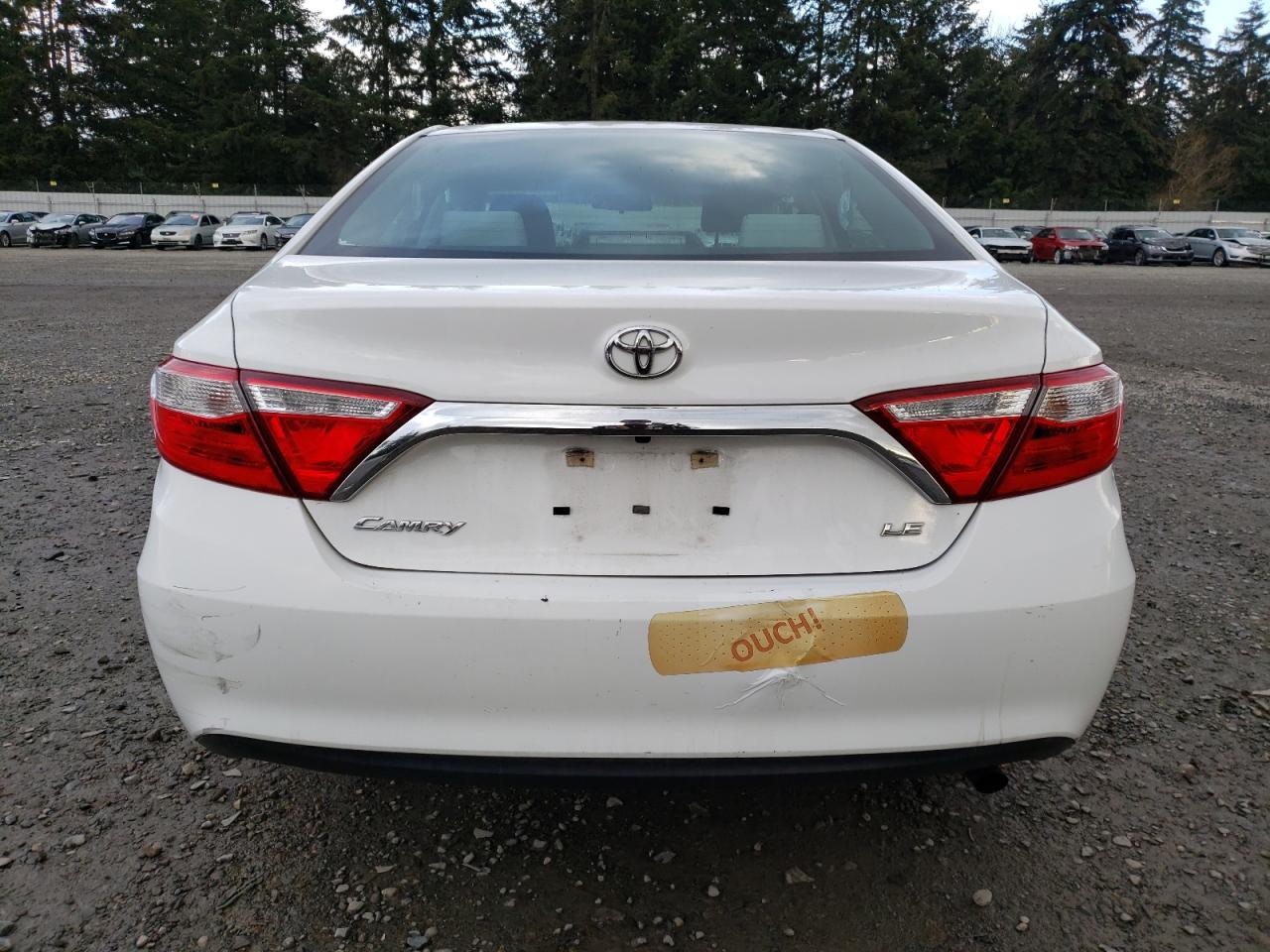 2017 Toyota Camry VIN 4T1BF1FK1HU411560 Copart auction photo, front end damage thumbnail 6