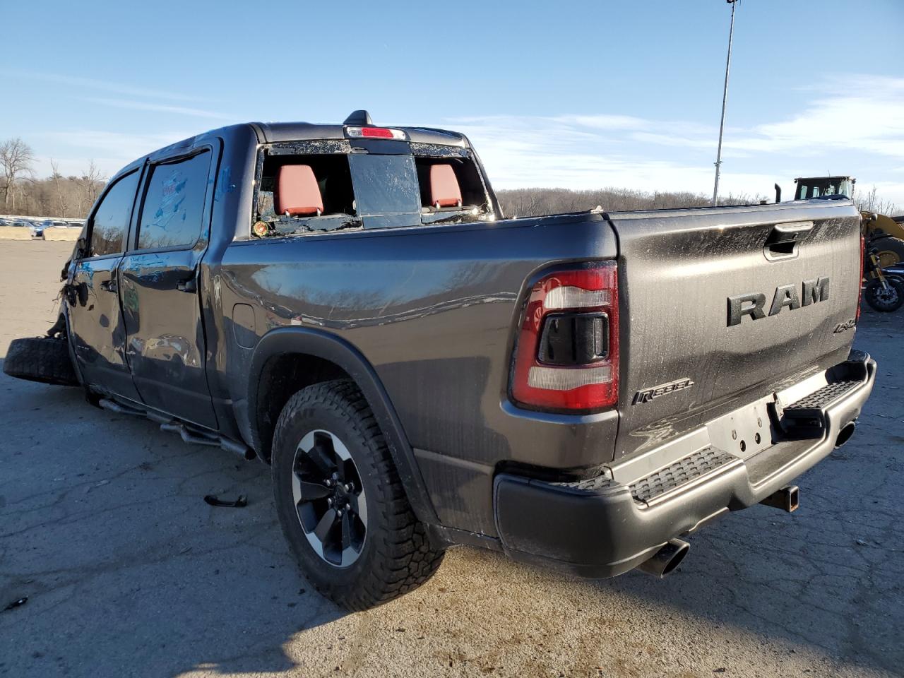 2022 RAM 1500 VIN 1C6SRFLT0NN183795 Copart auction photo, rollover damage thumbnail 2