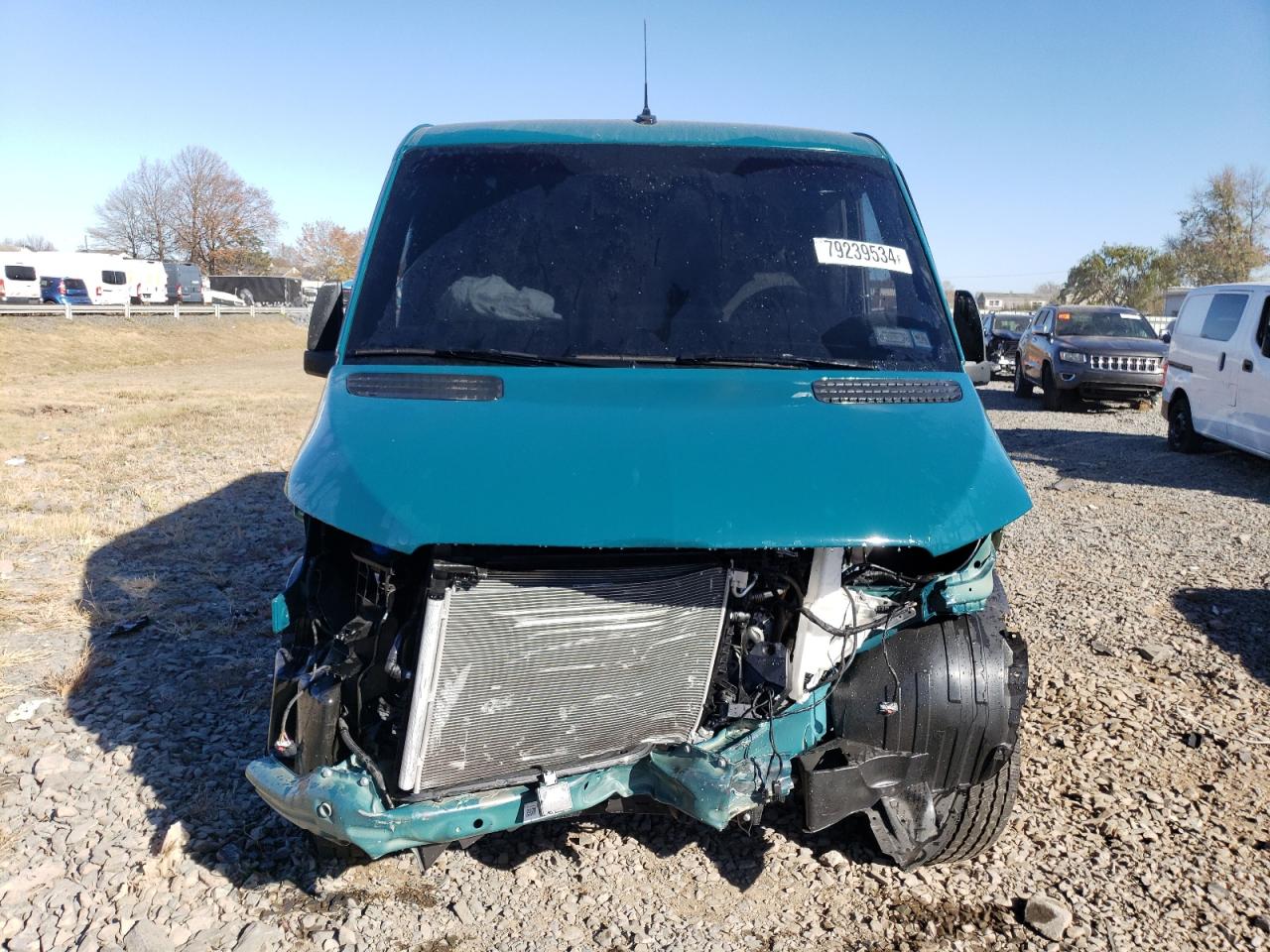 2024 Mercedes-Benz Sprinter VIN W1Y4KBHY5RT187843 Copart auction photo, front end damage thumbnail 5