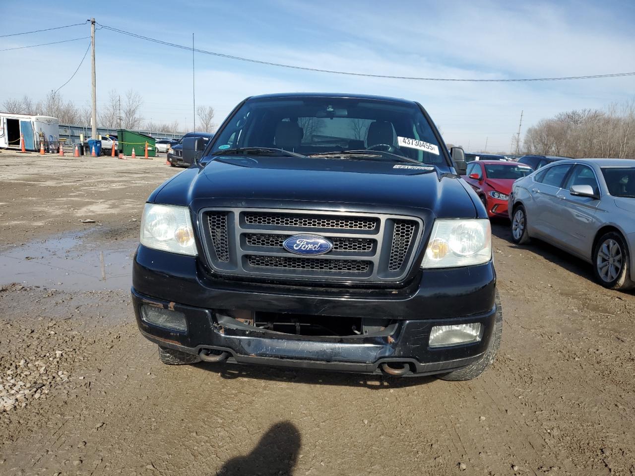 2005 Ford F-150 VIN 1FTPW14565FB51793 Copart auction photo, side damage thumbnail 5