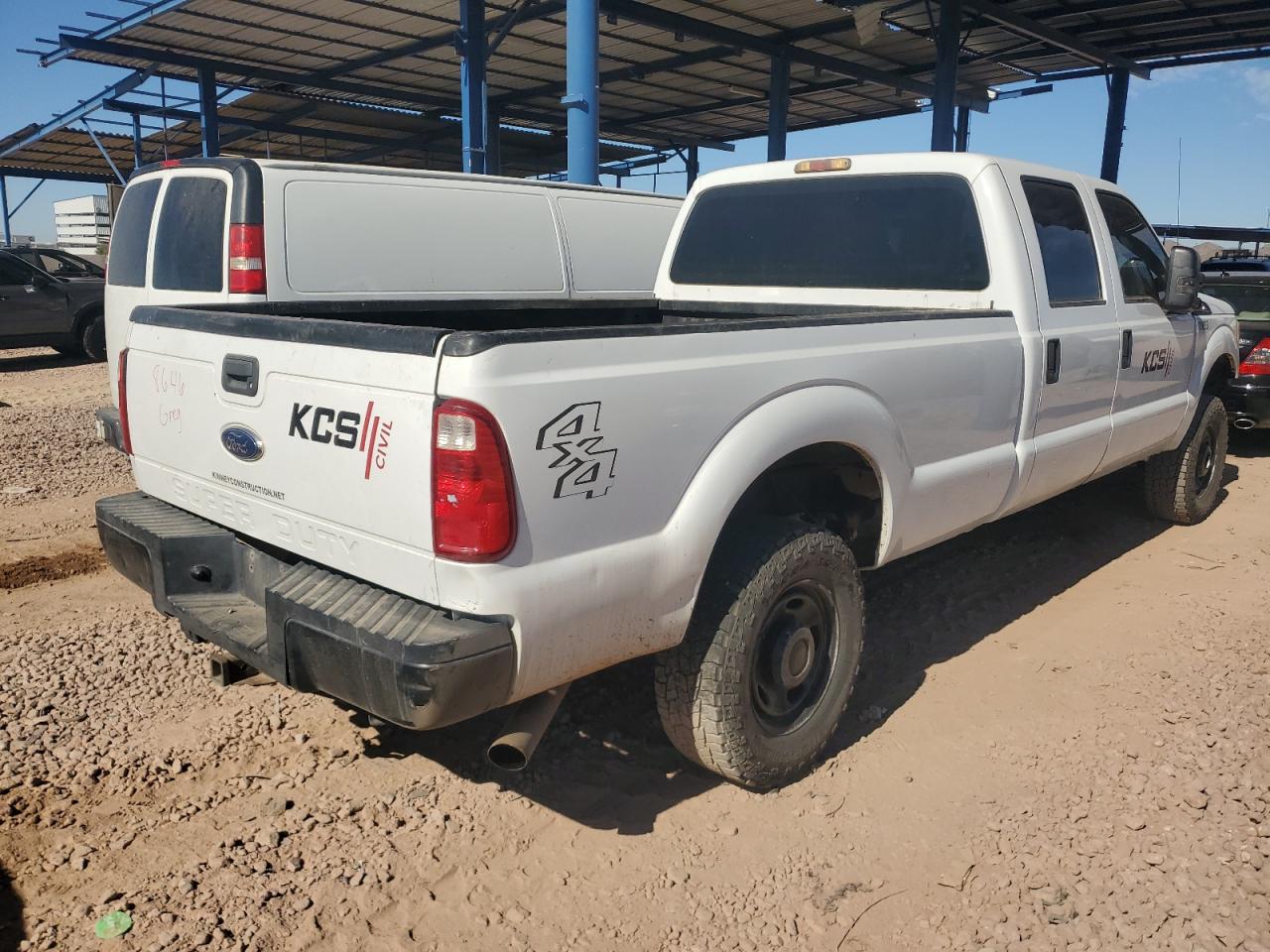 2011 Ford F250 VIN 1FT7W2B67BEA65038 Copart auction photo, front end damage thumbnail 4