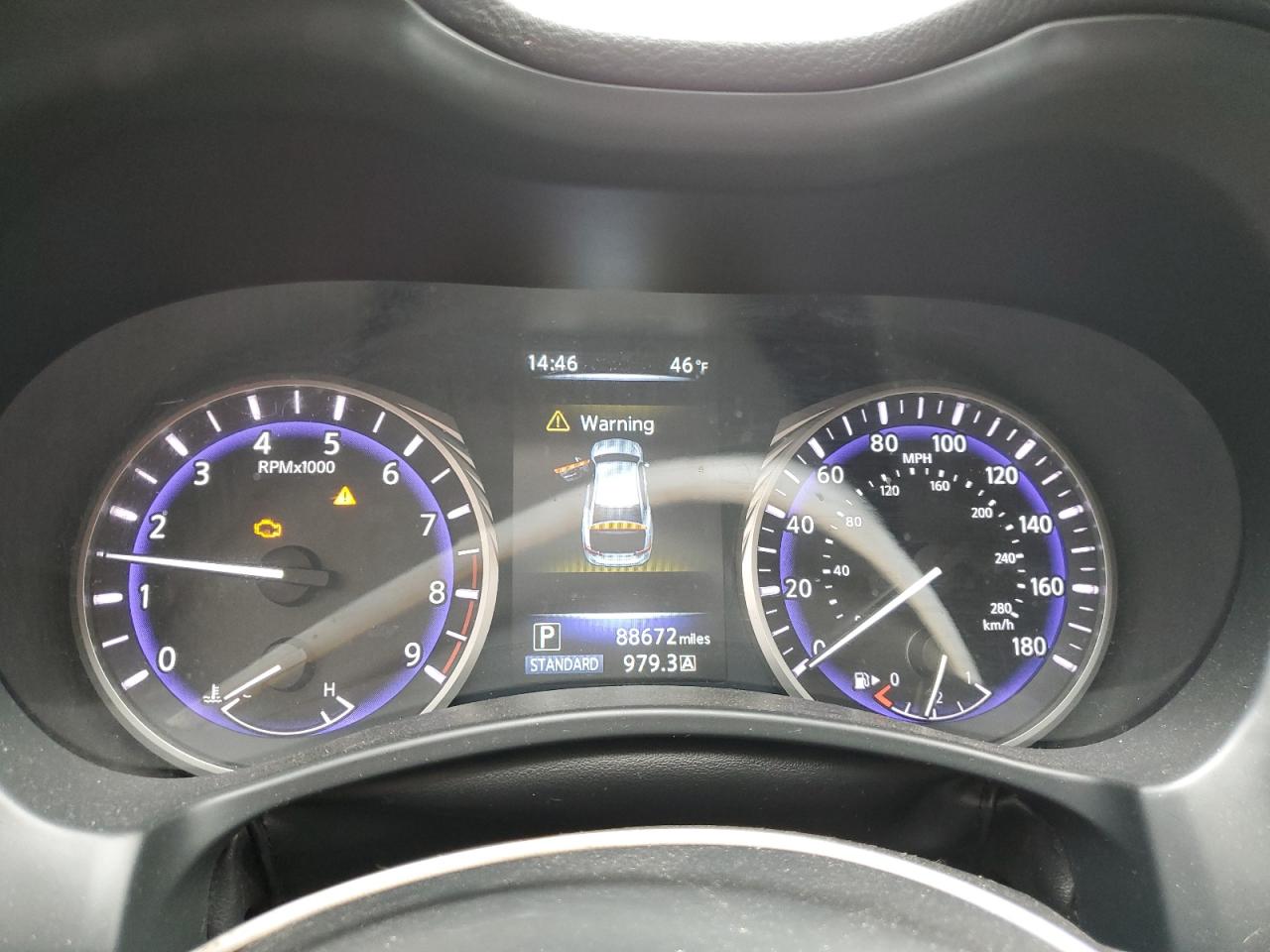 2015 Infiniti Q50 VIN JN1BV7AR4FM397328 Copart auction photo, rear end / front end damage thumbnail 9