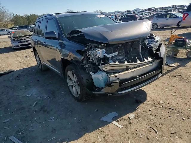 2013 Toyota Highlander VIN 5TDDK3EH2DS227754 Copart auction photo, front end / mechanical damage thumbnail 11