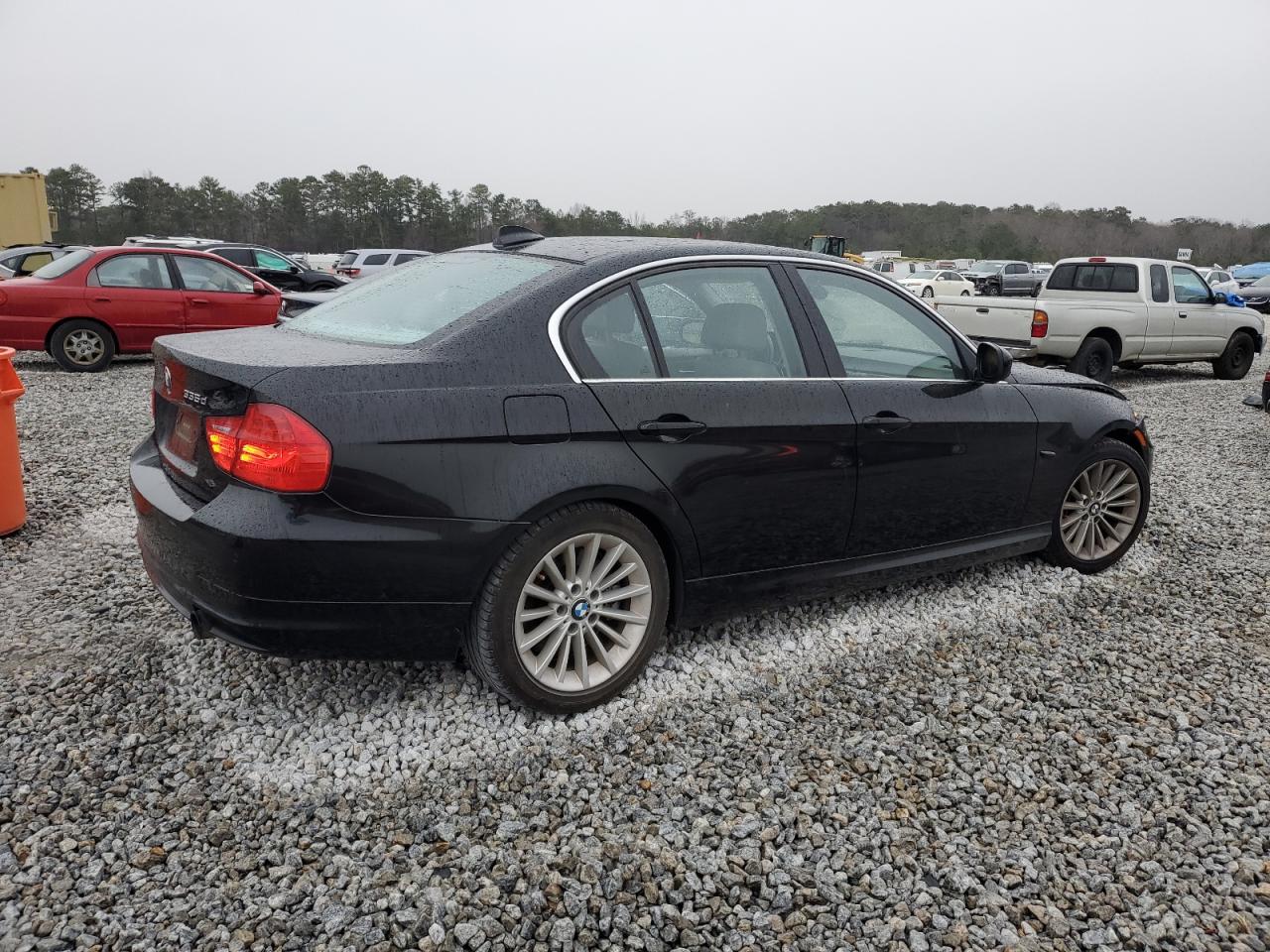 2011 BMW 3er VIN WBAPN7C52BA780173 Copart auction photo, front end / undercarriage damage thumbnail 3