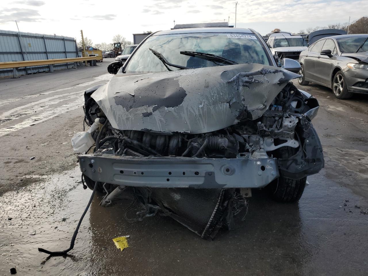 2010 Mazda 3 VIN JM1BL1SG8A1258133 Copart auction photo, front end damage thumbnail 5