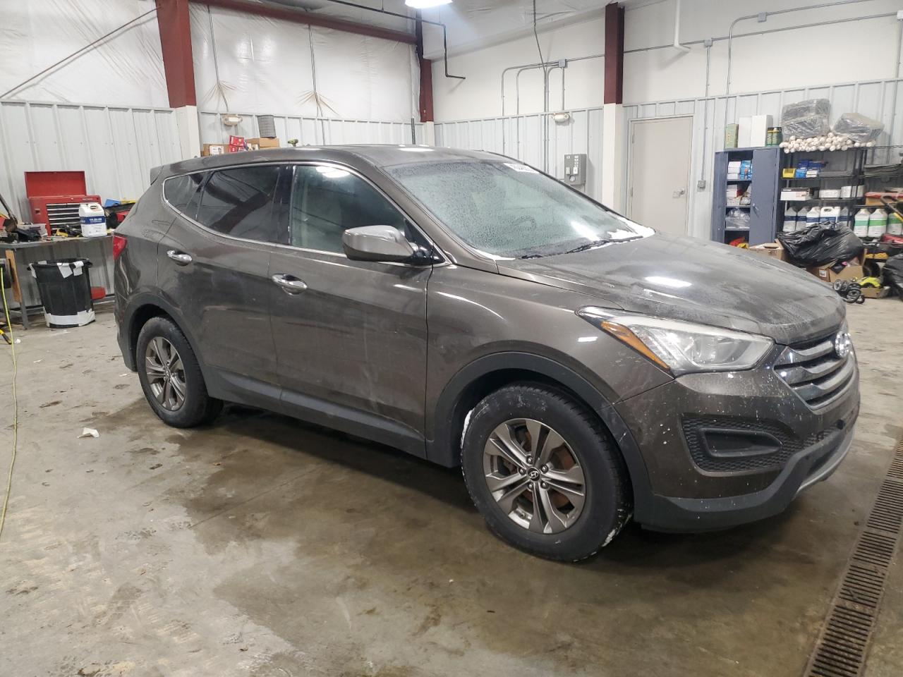 2014 Hyundai Santa Fe VIN 5XYZTDLB8EG175018 Copart auction photo, mechanical / minor dent/scratches damage thumbnail 4