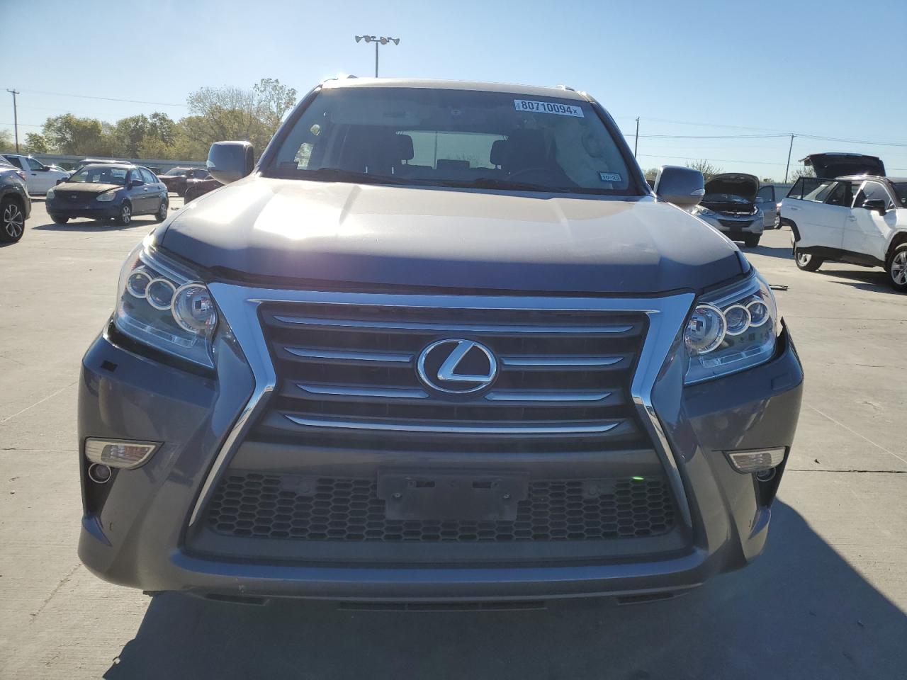 2016 Lexus GX VIN JTJBM7FX5G5121787 Copart auction photo, side / front end damage thumbnail 5