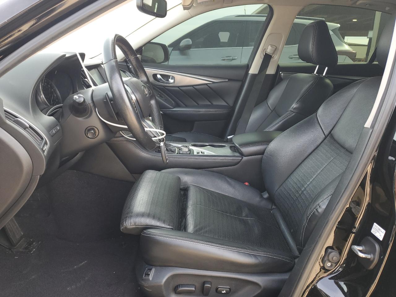 2019 Infiniti Q50 VIN JN1EV7AP9KM516299 Copart auction photo, undercarriage / mechanical damage thumbnail 7