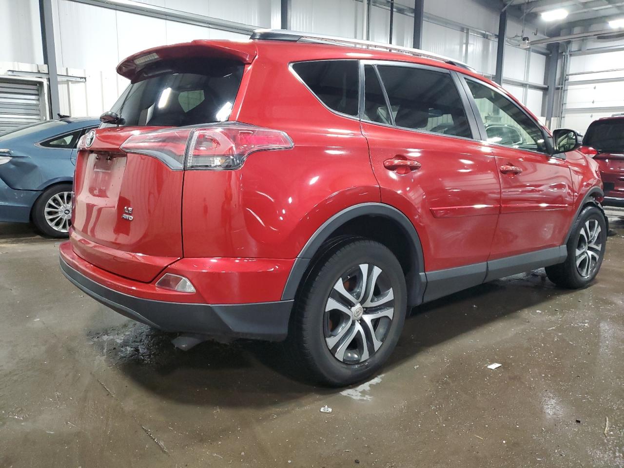 2017 Toyota RAV 4 VIN JTMBFREV4HJ123550 Copart auction photo, front end damage thumbnail 3