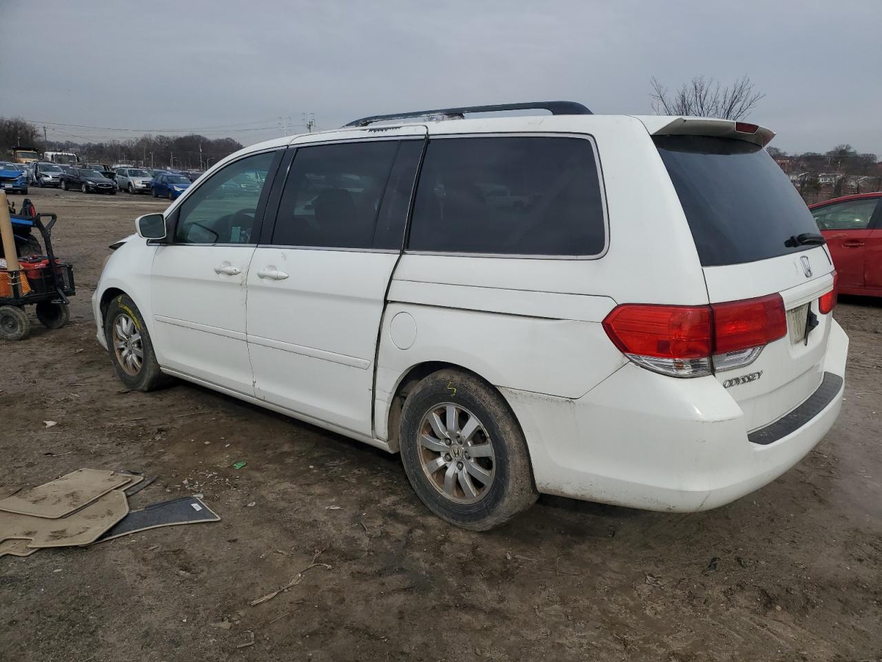 2010 Honda Odyssey VIN 5FNRL3H52AB010712 Copart auction photo, front end damage thumbnail 2