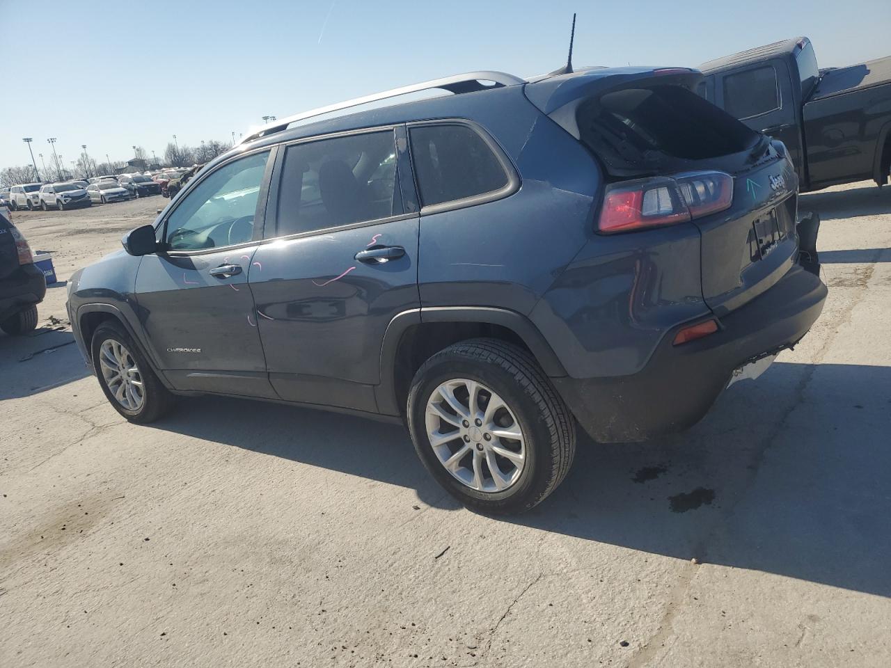 2020 Jeep Grand Cherokee VIN 1C4PJLCB7LD577485 Copart auction photo, rear end damage thumbnail 2