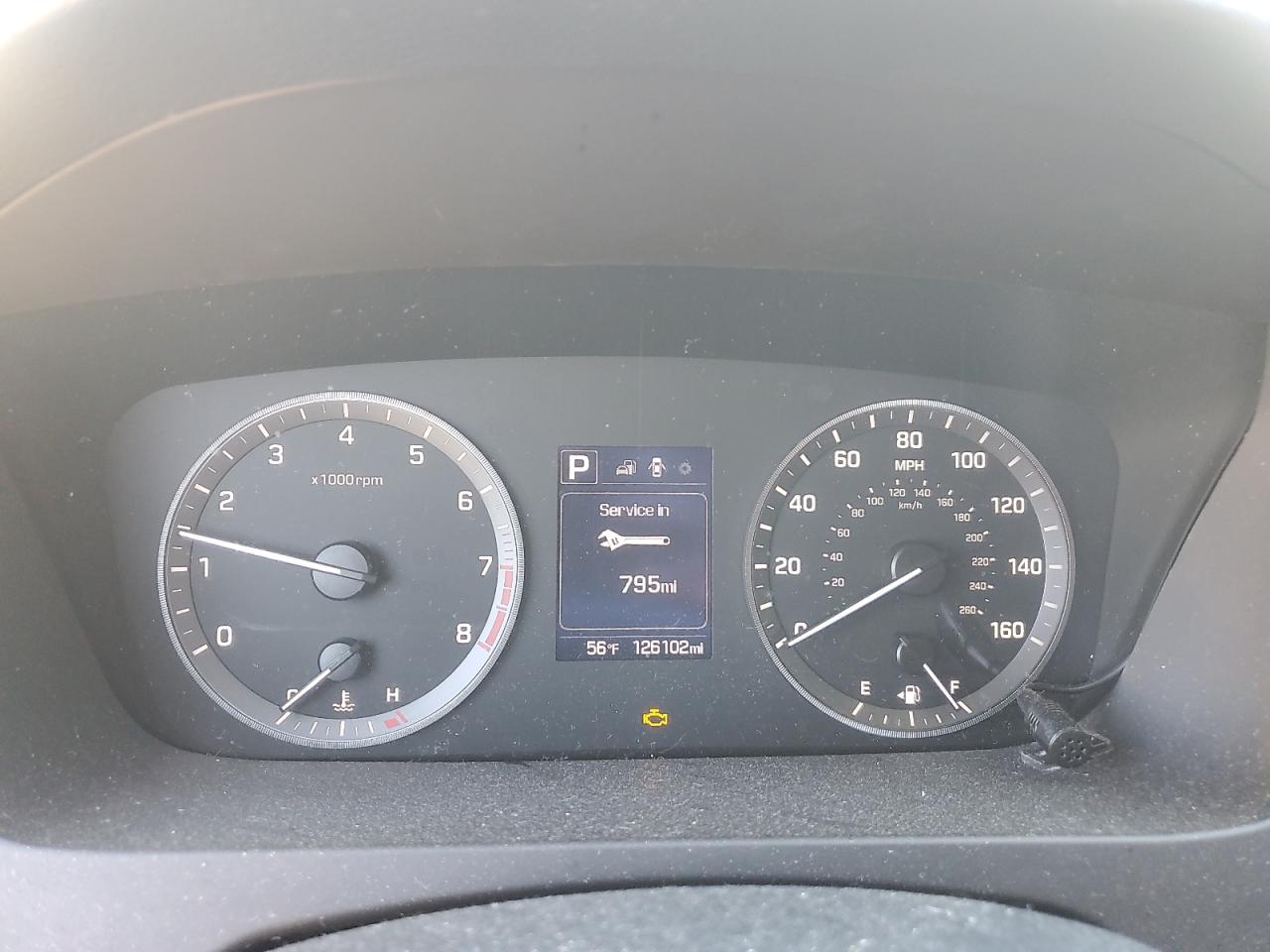 2016 Hyundai Sonata VIN 5NPE24AF6GH267411 Copart auction photo, front end damage thumbnail 9