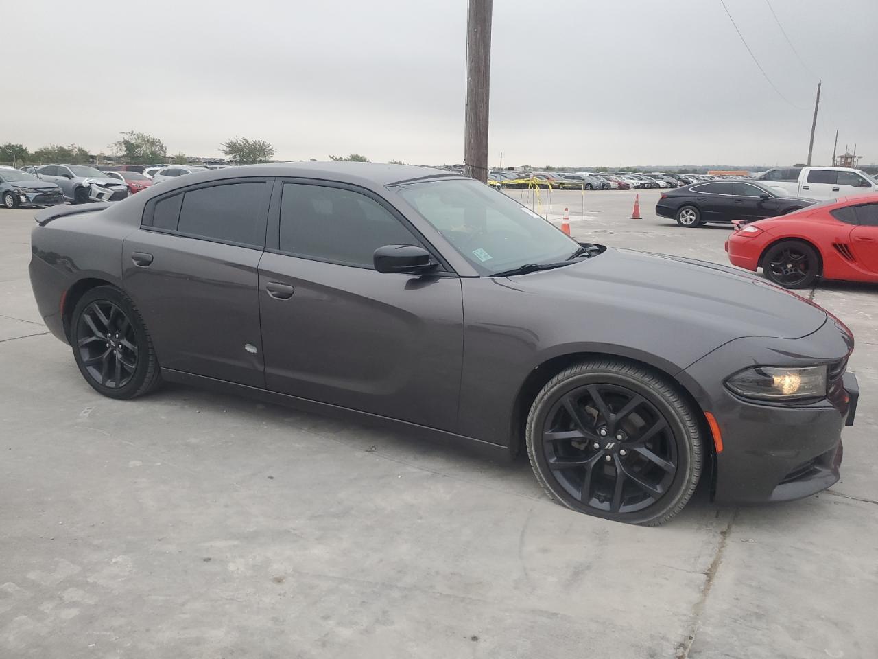 2020 Dodge Charger VIN 2C3CDXBG1LH101587 Copart auction photo, hail / side damage thumbnail 4