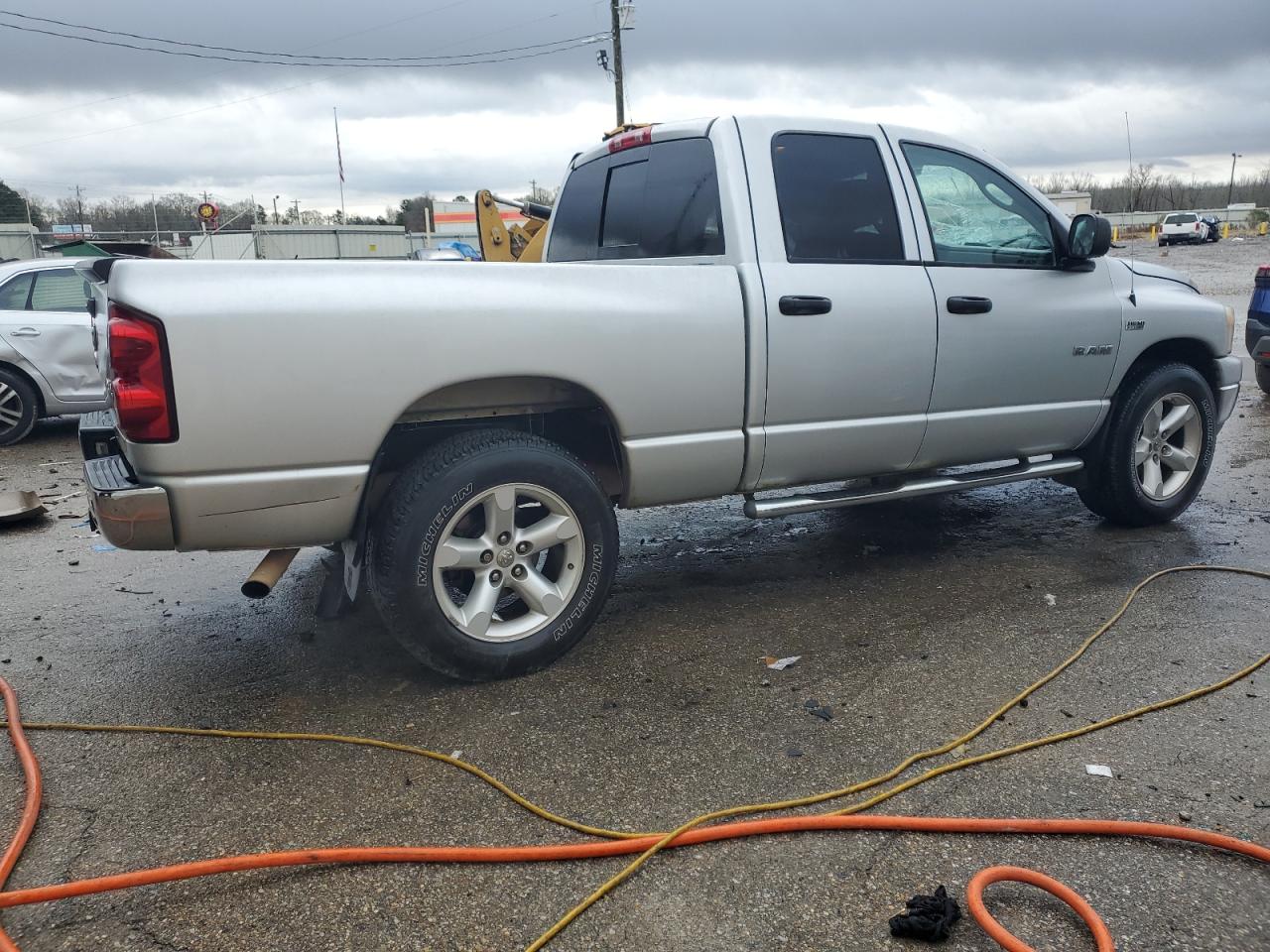 2008 Dodge RAM VIN 1D7HU18228S584488 Copart auction photo, top/roof damage thumbnail 3