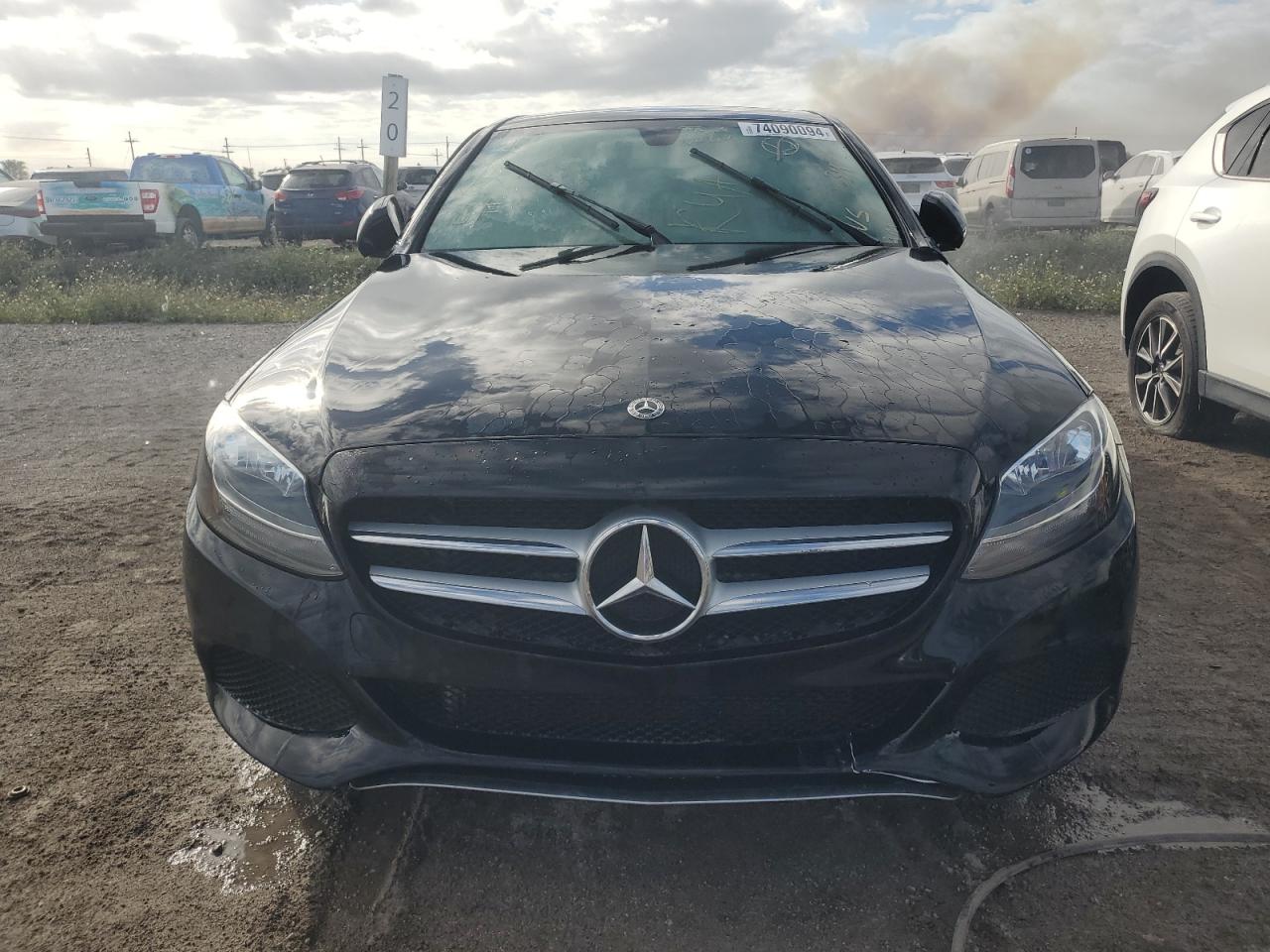2018 Mercedes-Benz C-klasse VIN WDDWF4JB4JR408844 Copart auction photo, water/flood damage thumbnail 5